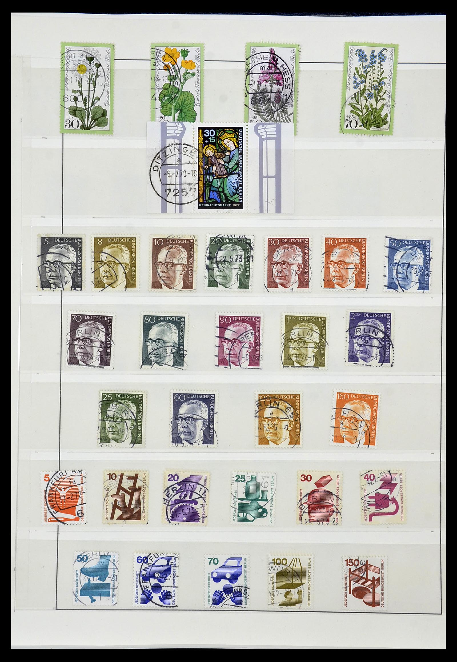 34198 036 - Postzegelverzameling 34198 Berlijn 1948-1990.