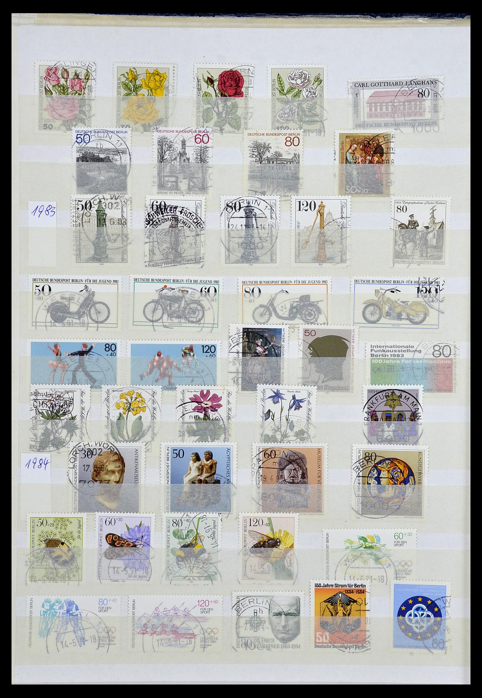 34198 042 - Postzegelverzameling 34198 Berlijn 1948-1990.