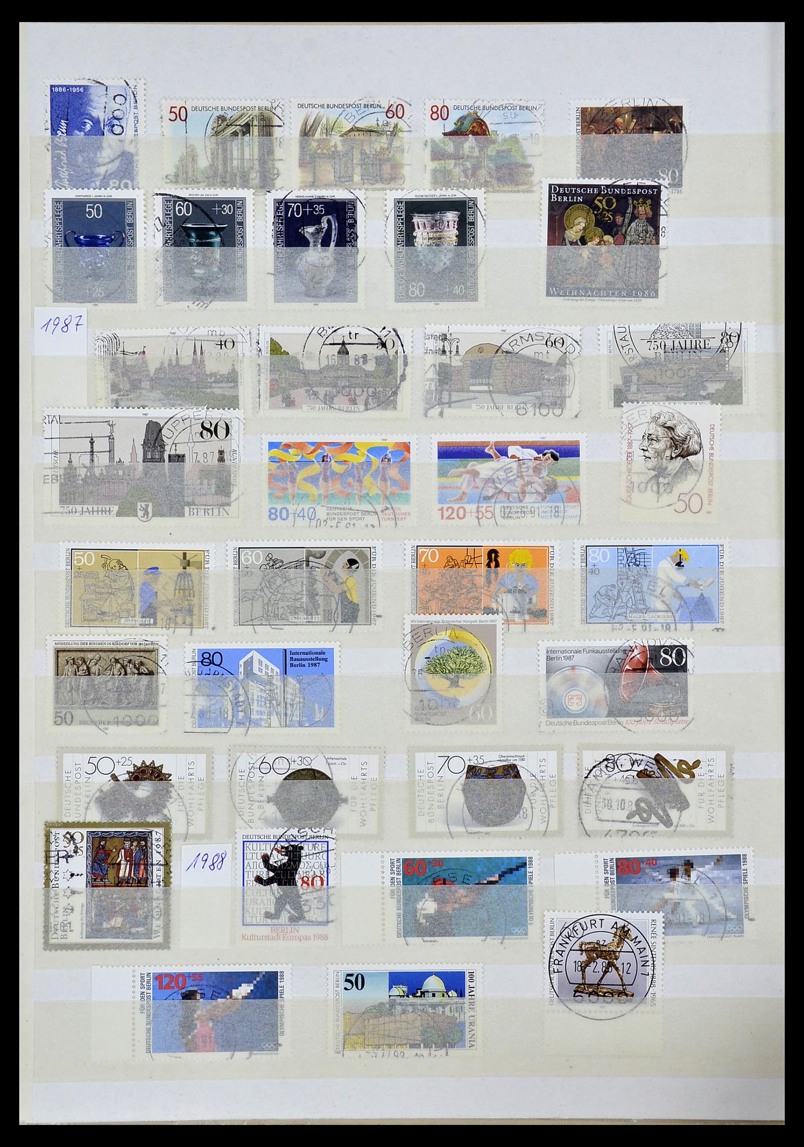 34198 044 - Postzegelverzameling 34198 Berlijn 1948-1990.
