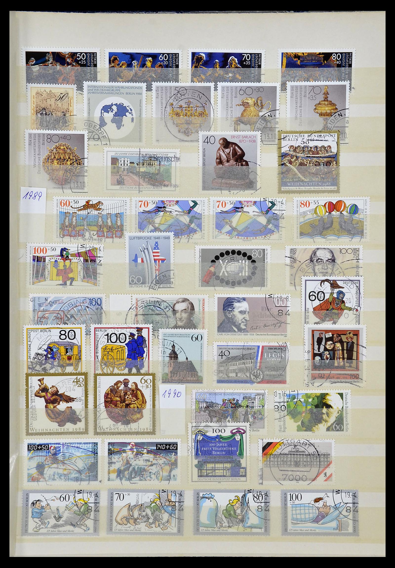 34198 045 - Postzegelverzameling 34198 Berlijn 1948-1990.