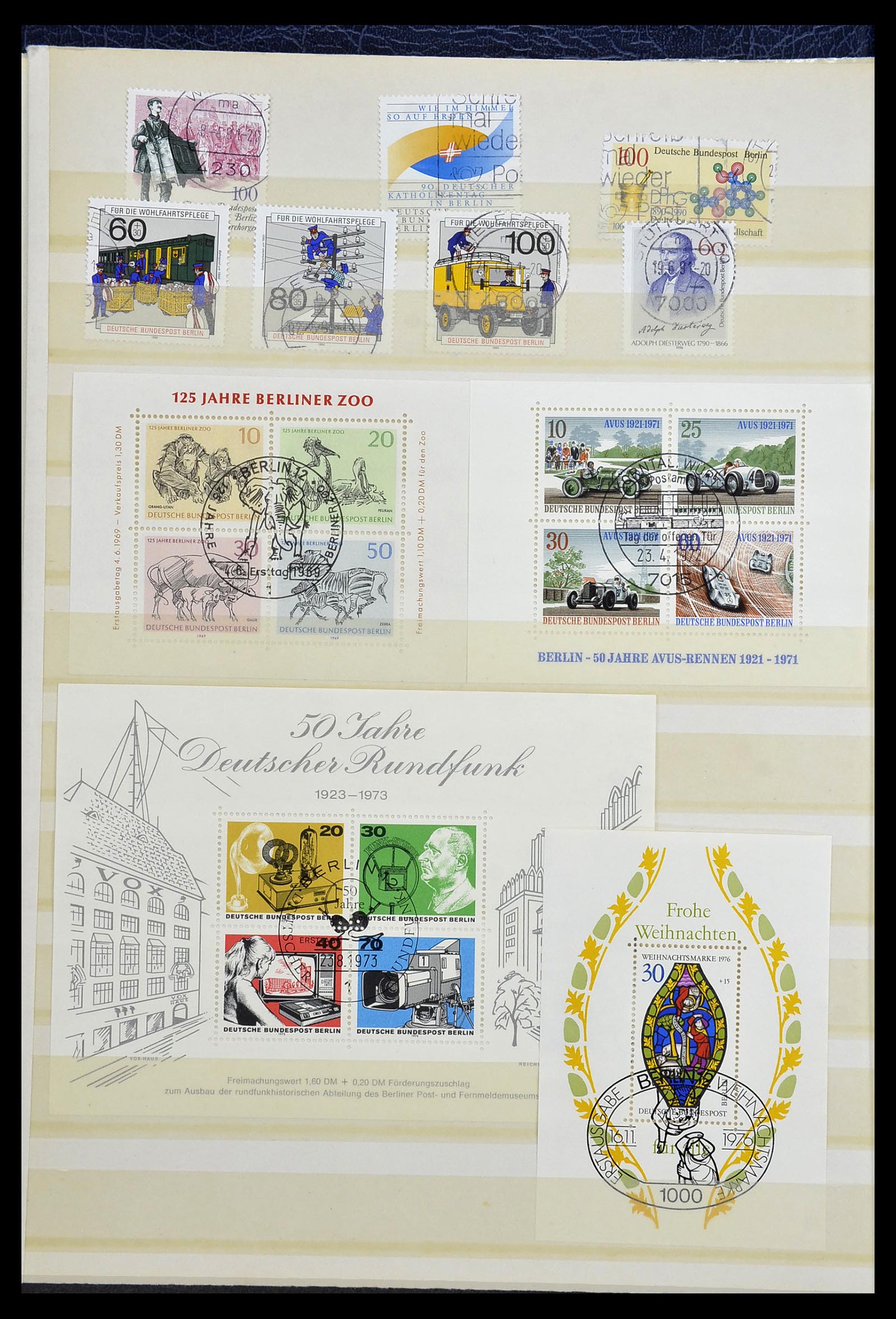 34198 046 - Postzegelverzameling 34198 Berlijn 1948-1990.