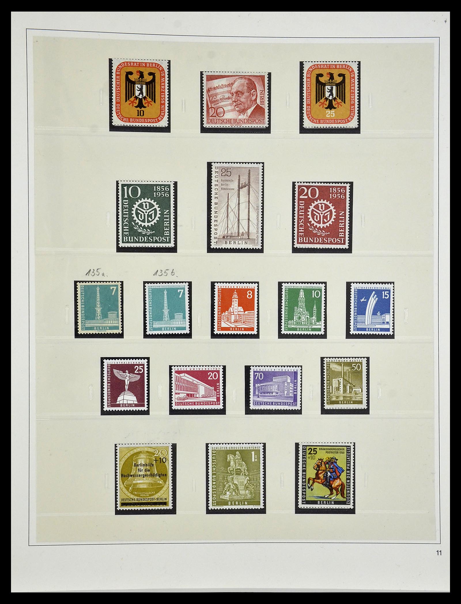 34199 011 - Stamp collection 34199 Berlin 1948-1974.