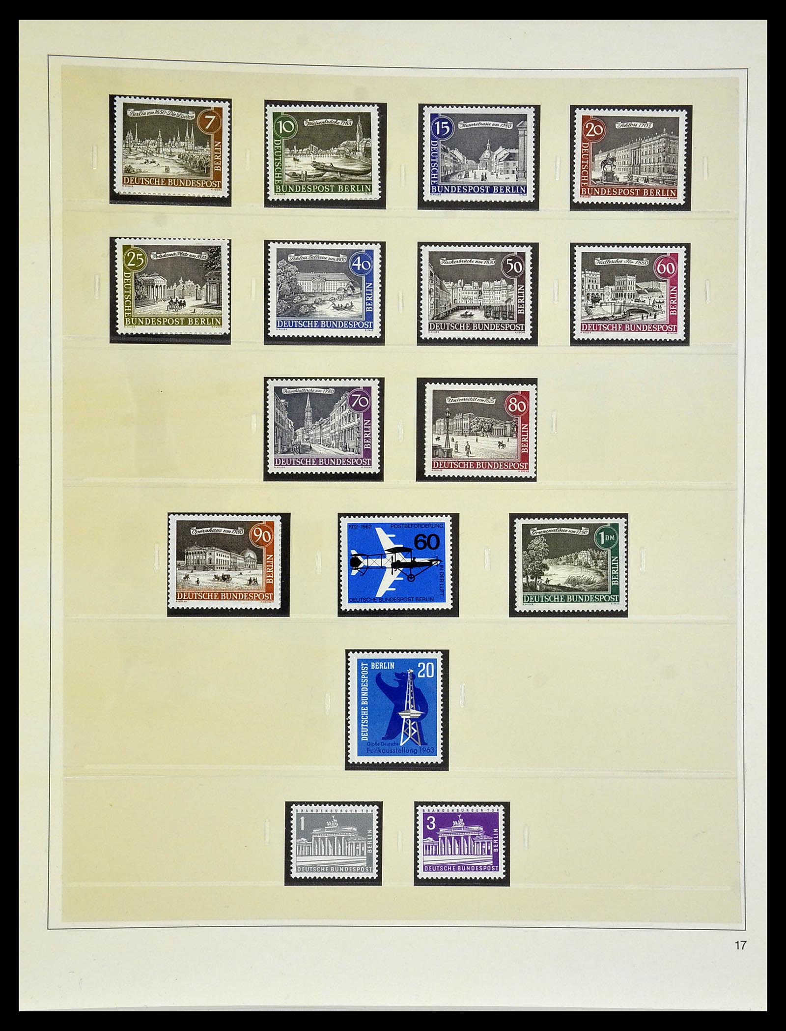 34199 017 - Postzegelverzameling 34199 Berlijn 1948-1974.