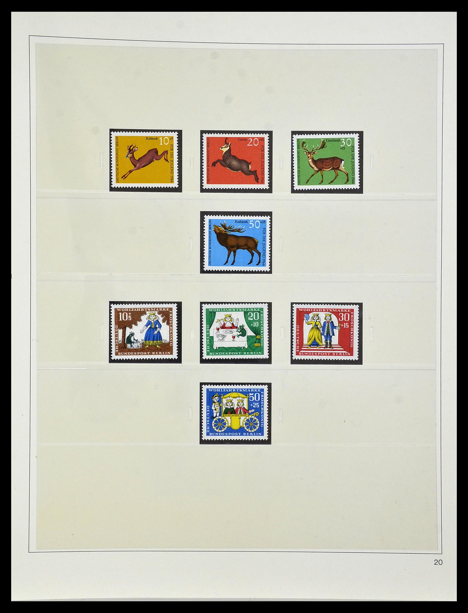 34199 020 - Postzegelverzameling 34199 Berlijn 1948-1974.