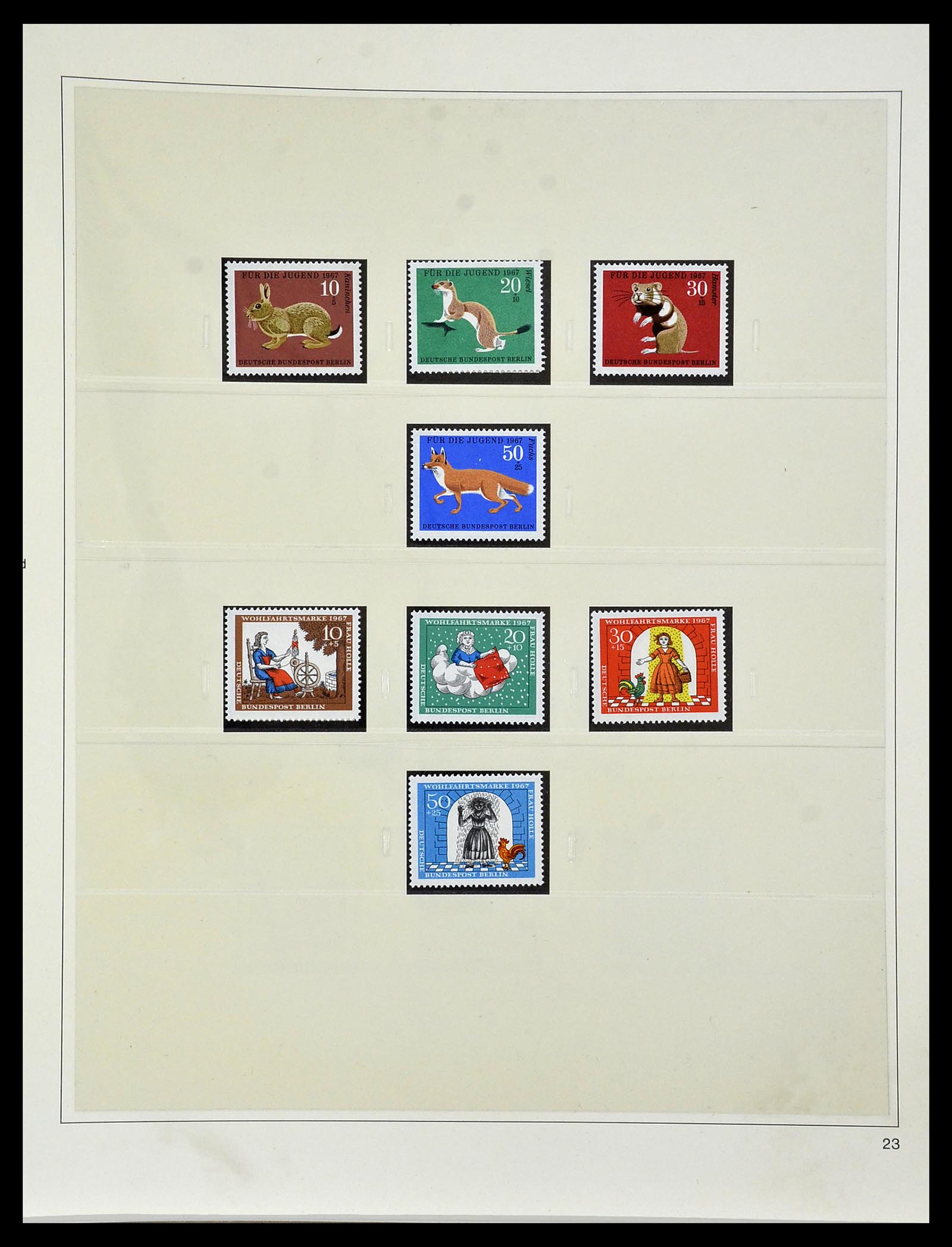 34199 024 - Postzegelverzameling 34199 Berlijn 1948-1974.