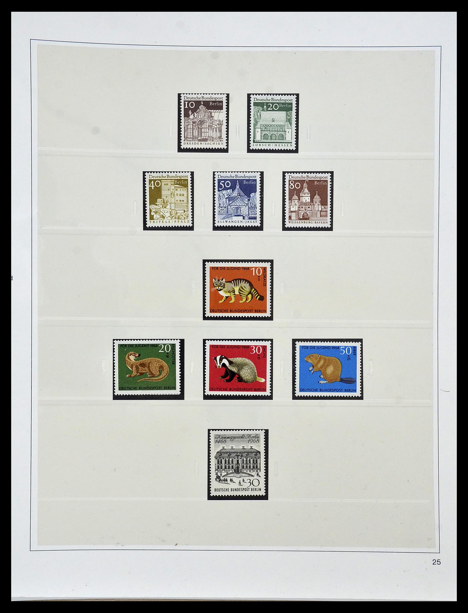 34199 027 - Postzegelverzameling 34199 Berlijn 1948-1974.