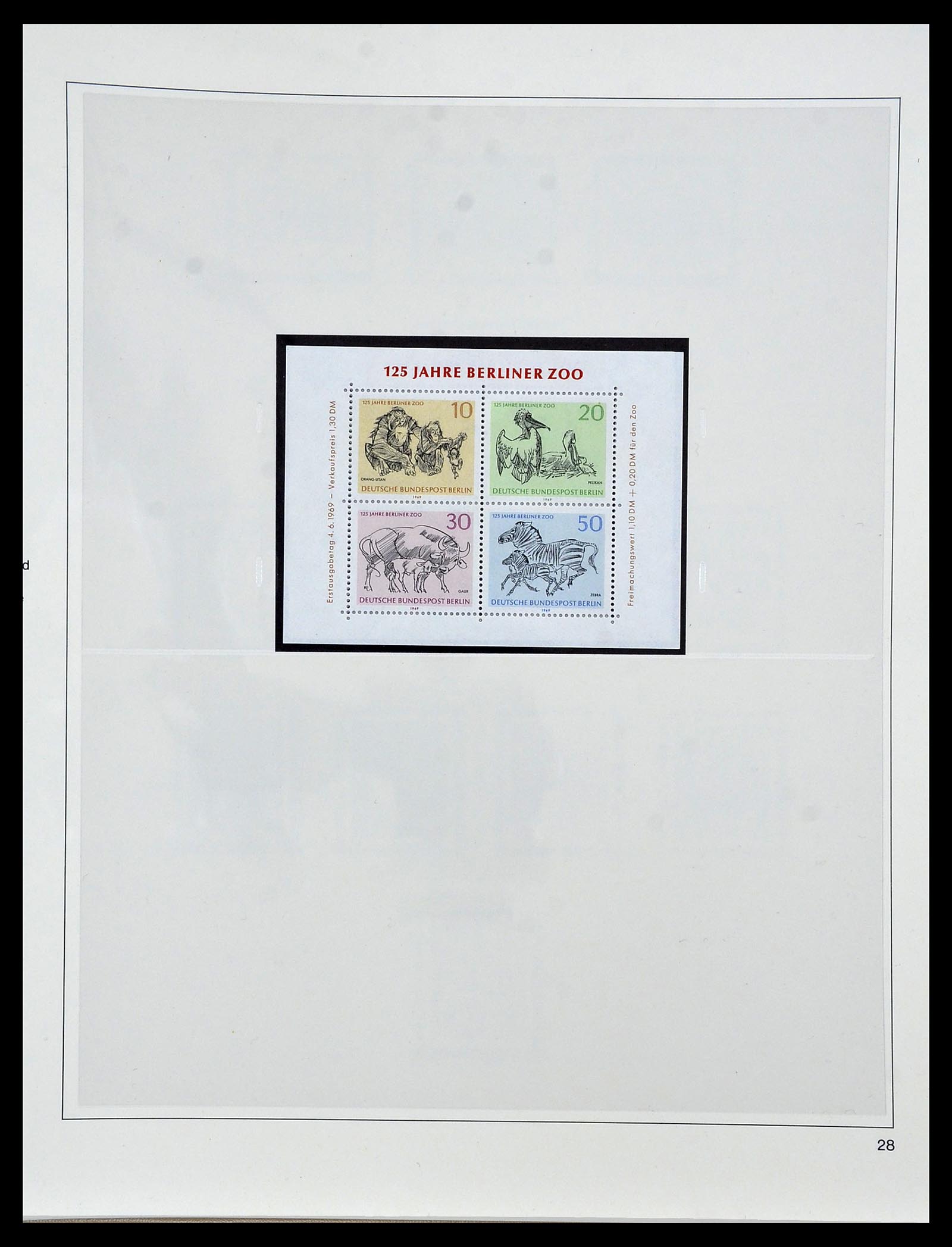 34199 030 - Postzegelverzameling 34199 Berlijn 1948-1974.