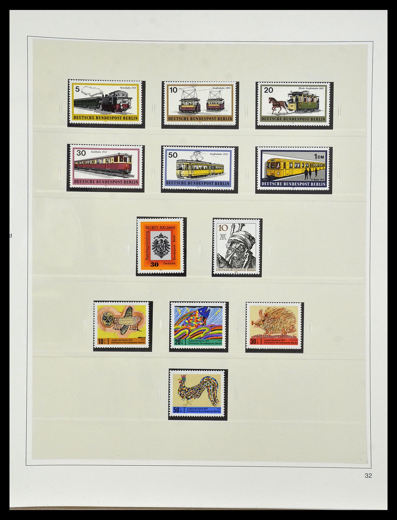 34199 034 - Postzegelverzameling 34199 Berlijn 1948-1974.