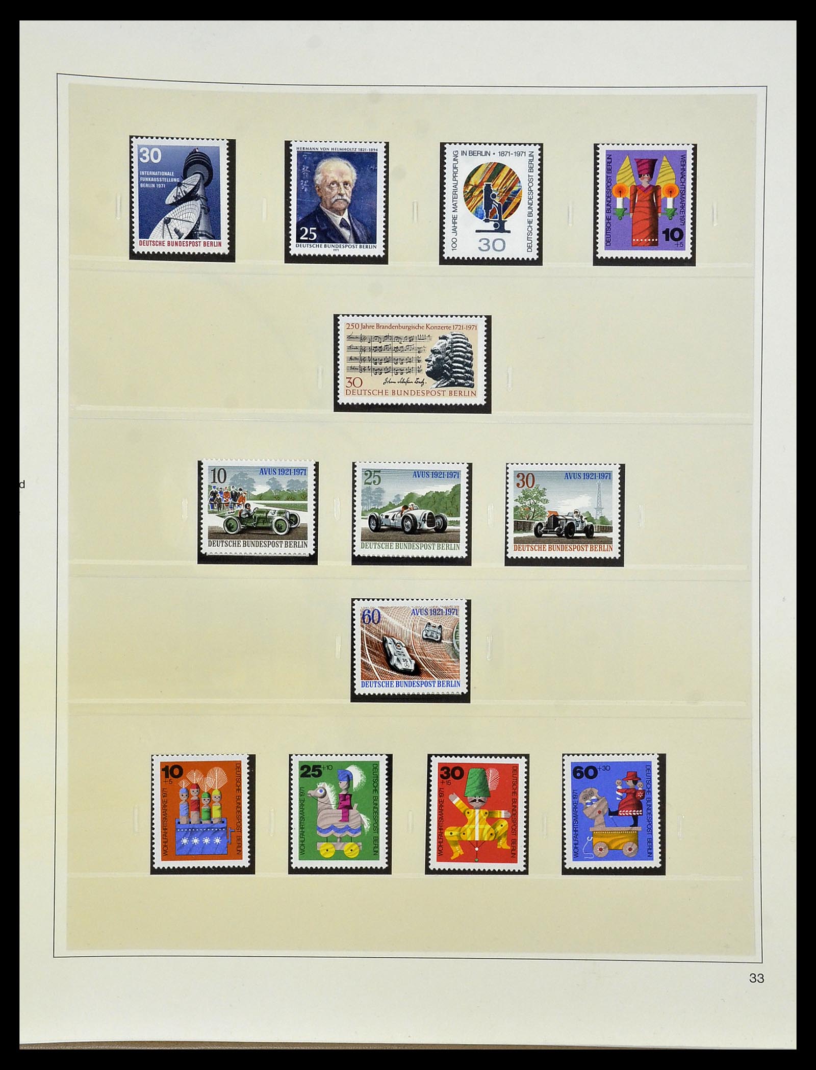 34199 035 - Stamp collection 34199 Berlin 1948-1974.