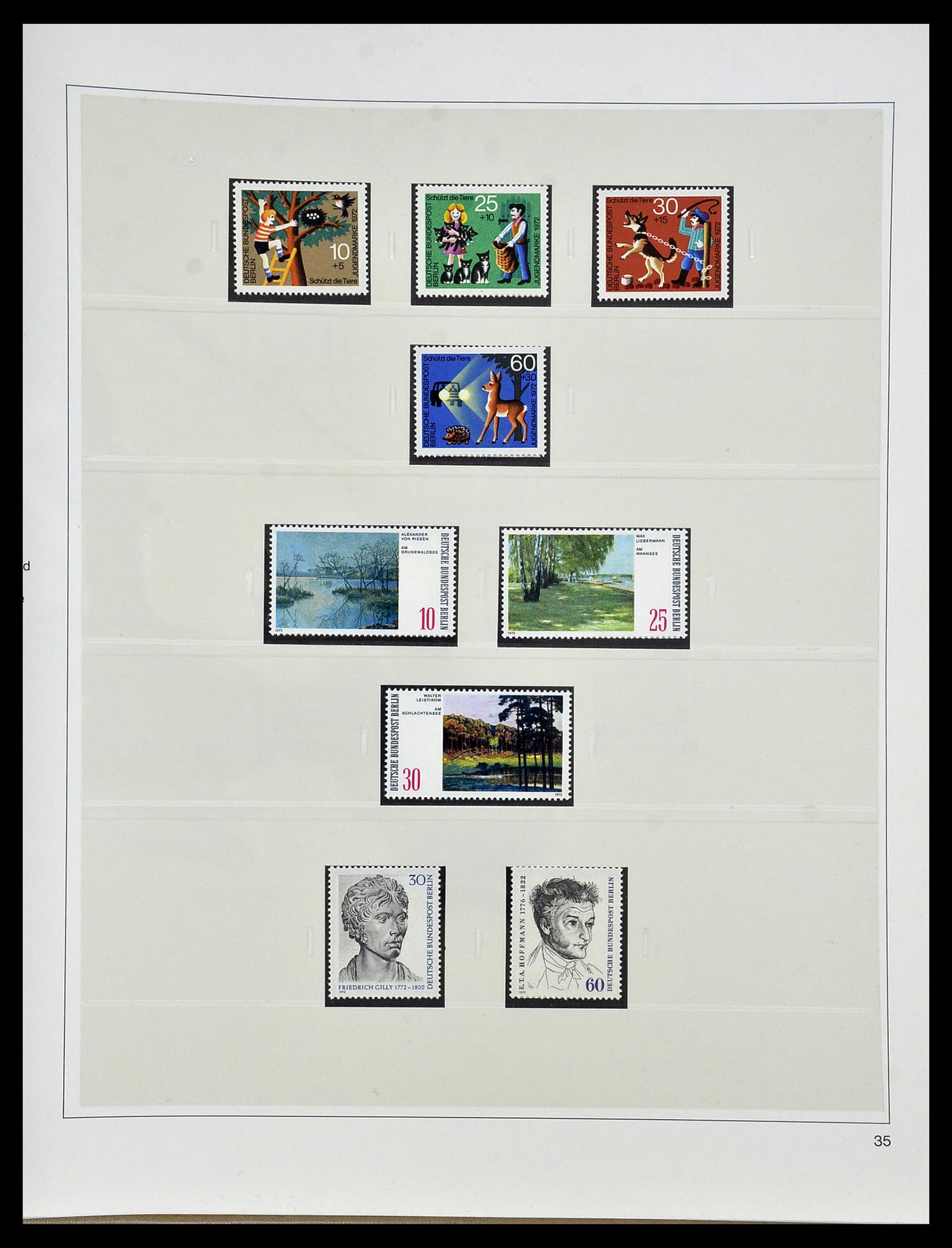 34199 037 - Postzegelverzameling 34199 Berlijn 1948-1974.