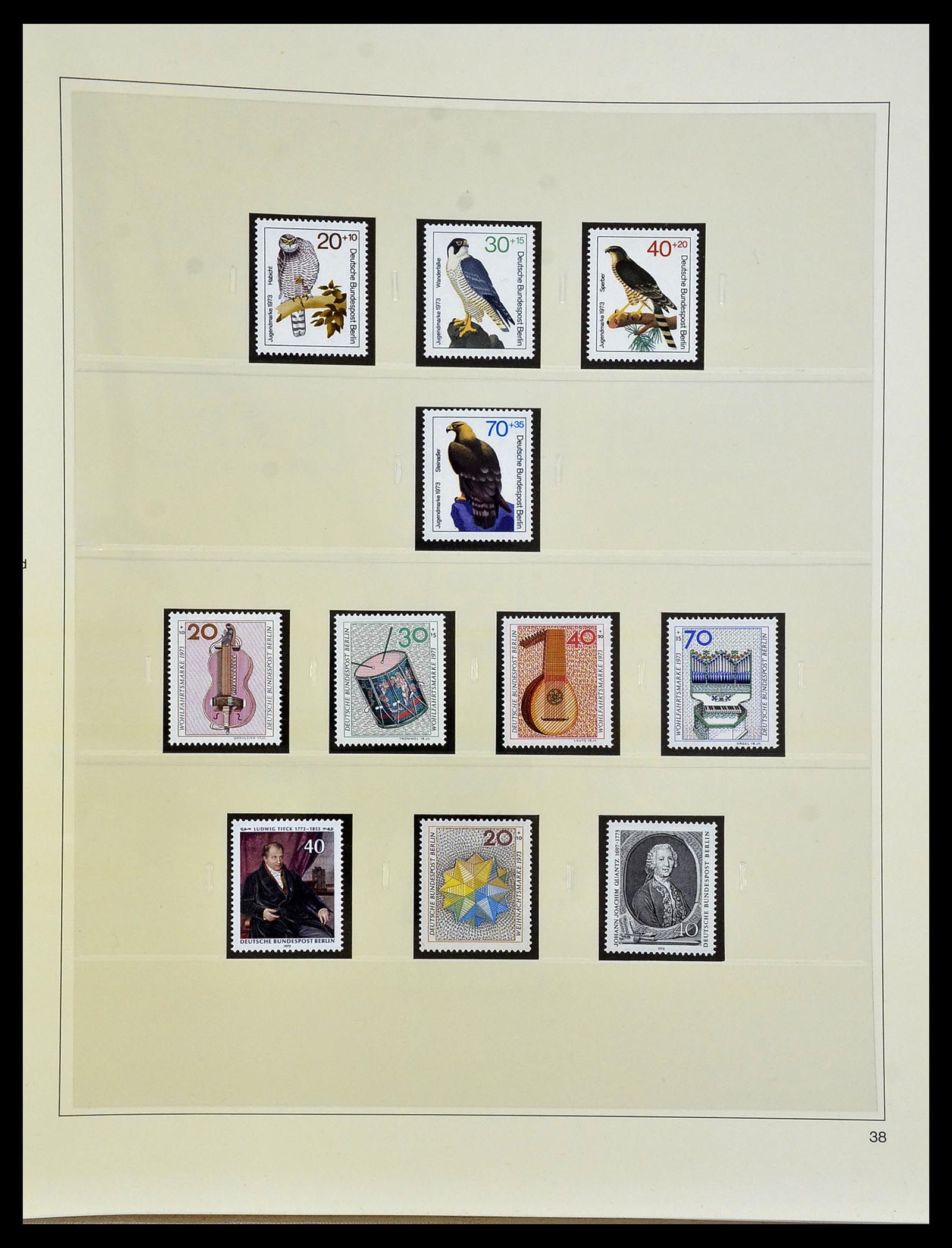 34199 040 - Postzegelverzameling 34199 Berlijn 1948-1974.