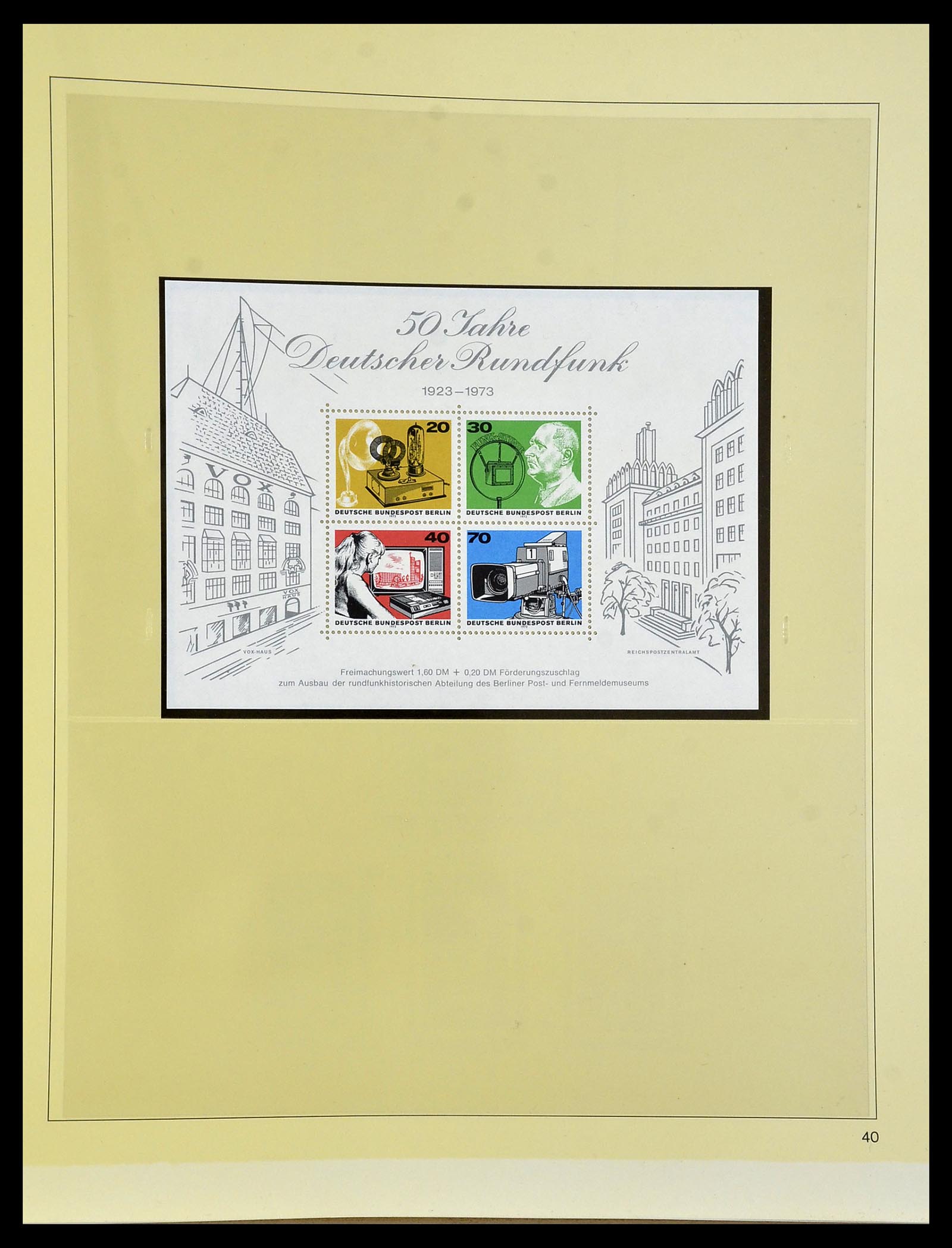 34199 042 - Postzegelverzameling 34199 Berlijn 1948-1974.