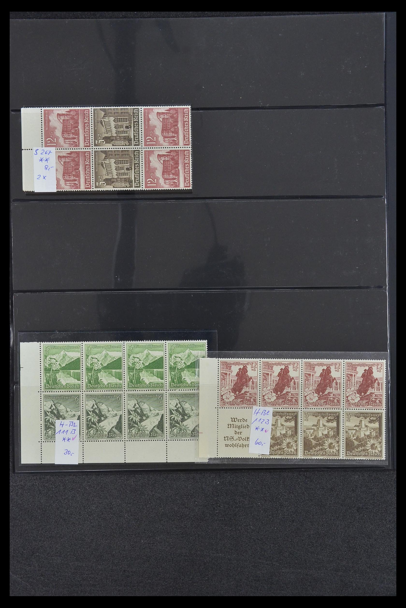 34200 048 - Postzegelverzameling 34200 Duitsland combinaties 1910-1996.
