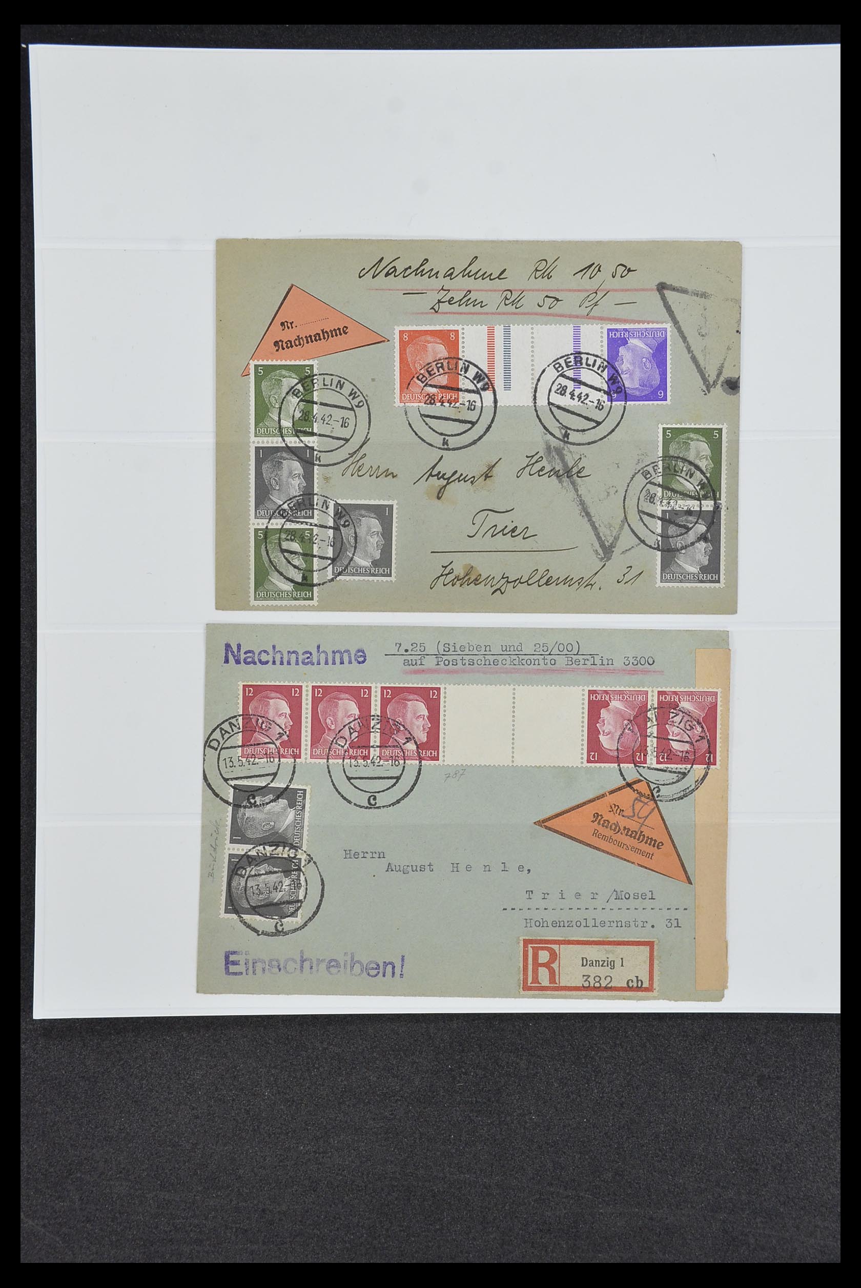 34200 061 - Postzegelverzameling 34200 Duitsland combinaties 1910-1996.