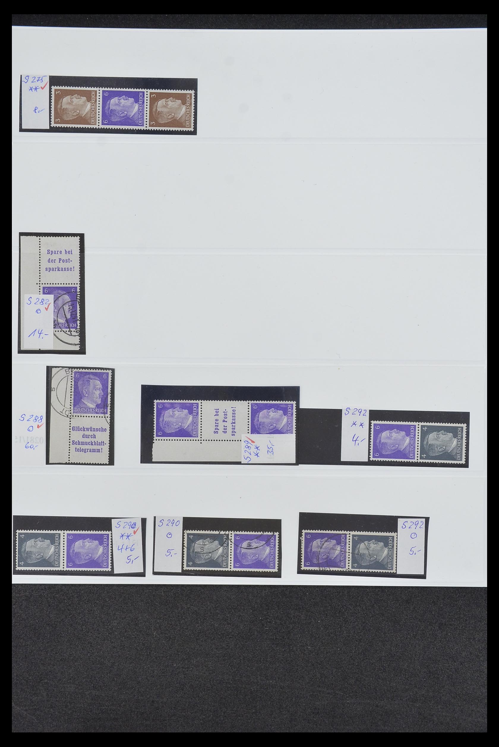 34200 066 - Postzegelverzameling 34200 Duitsland combinaties 1910-1996.