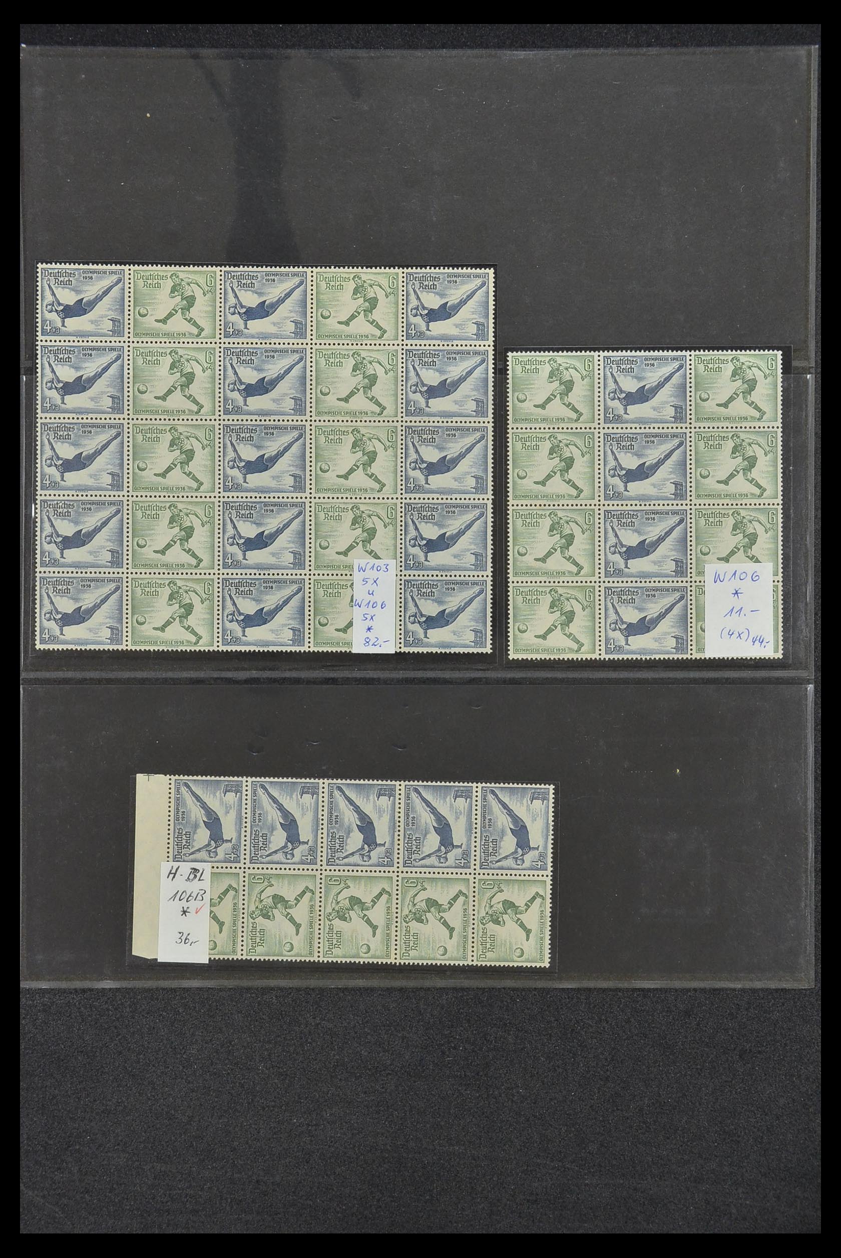 34200 077 - Postzegelverzameling 34200 Duitsland combinaties 1910-1996.