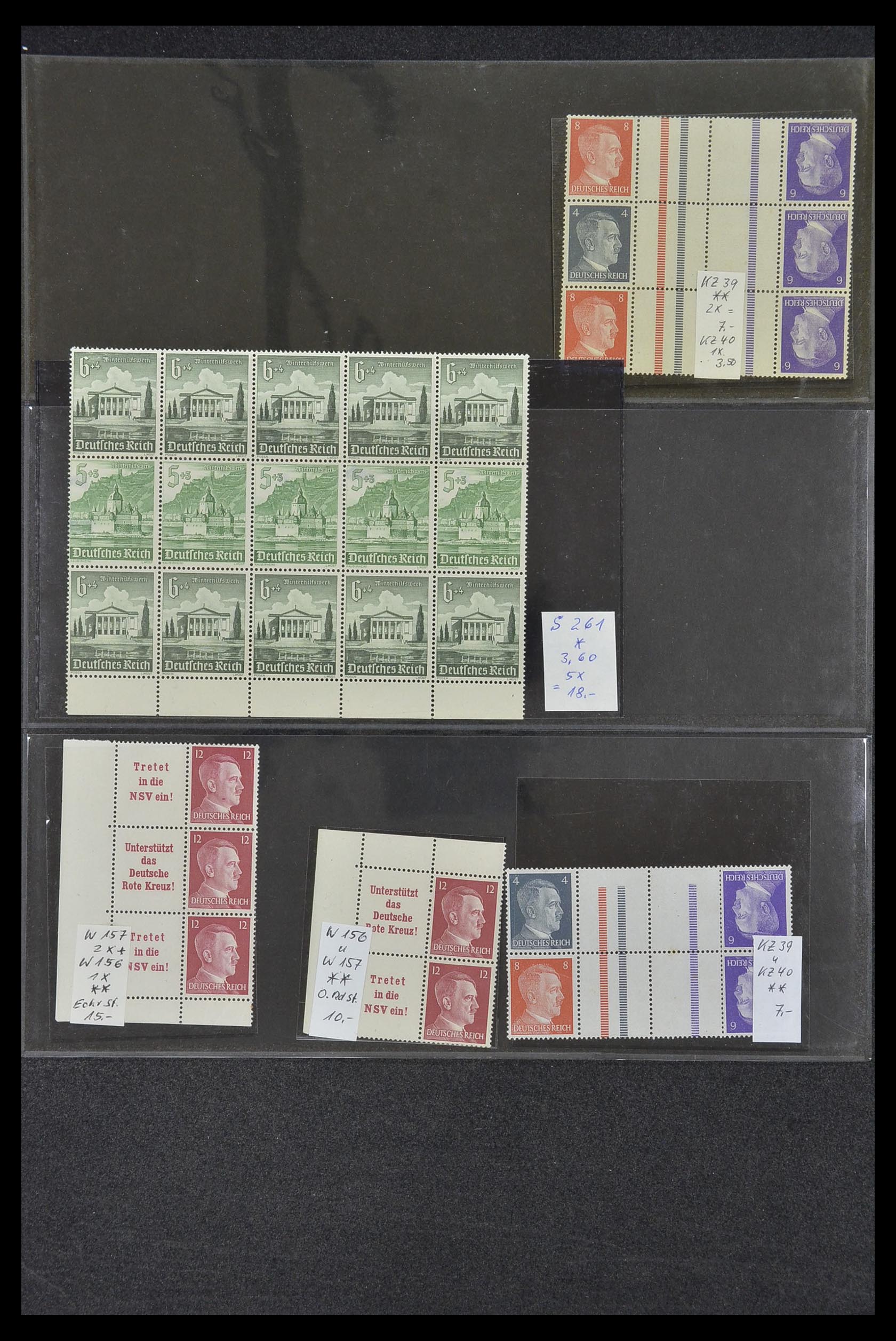 34200 079 - Postzegelverzameling 34200 Duitsland combinaties 1910-1996.