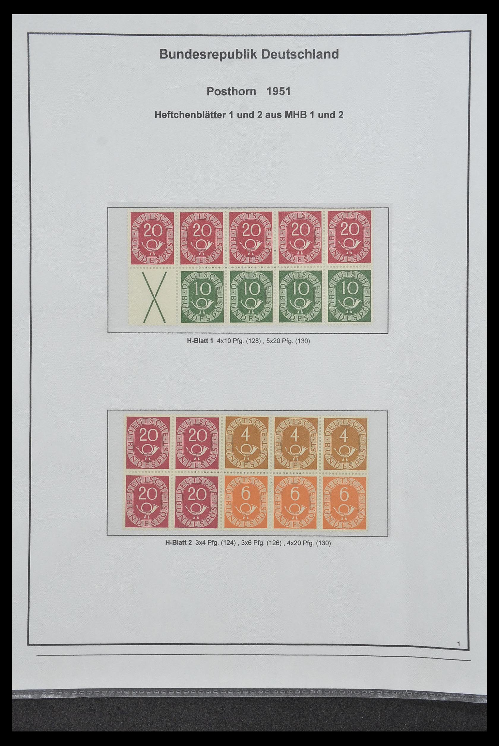 34200 080 - Postzegelverzameling 34200 Duitsland combinaties 1910-1996.