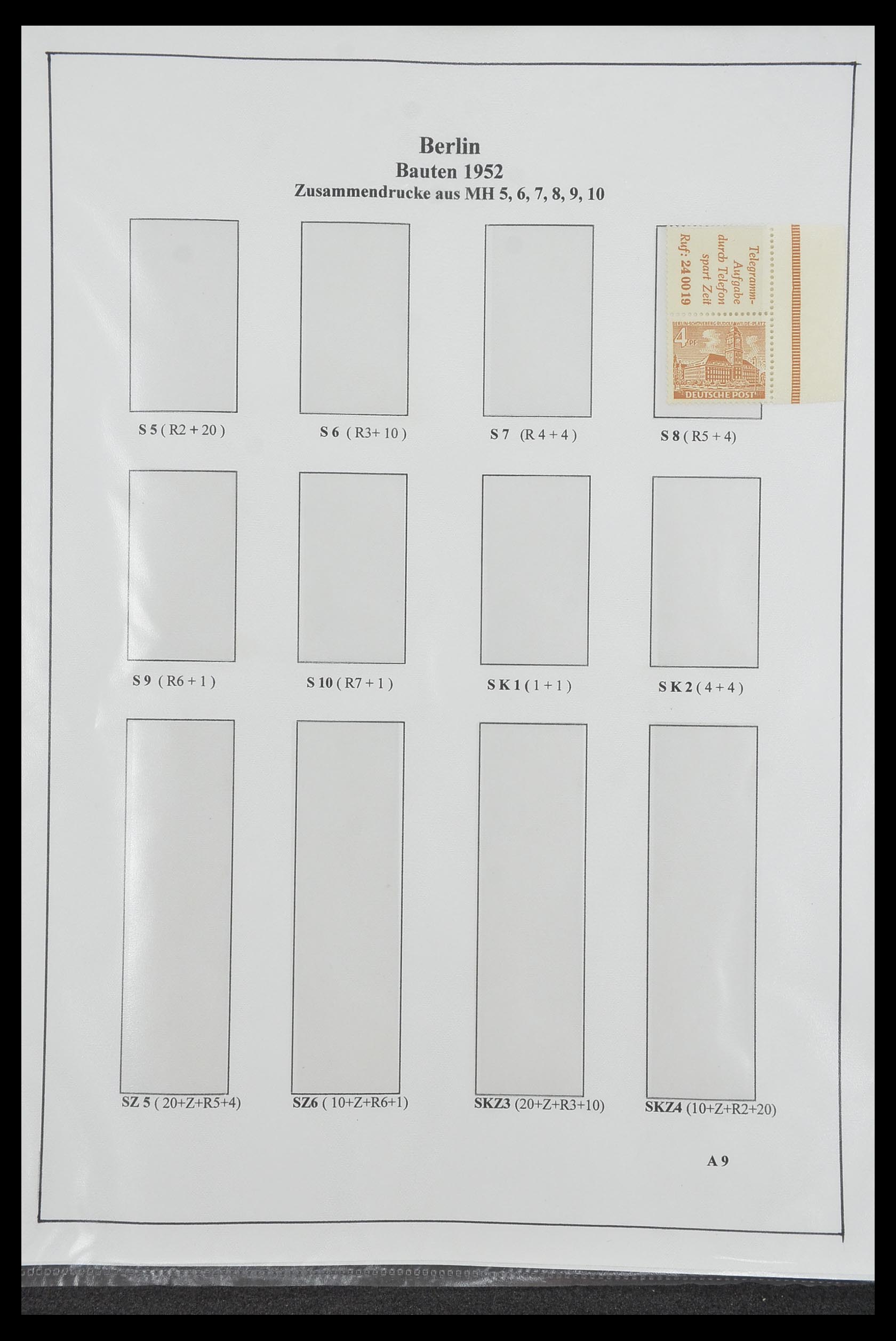 34200 202 - Postzegelverzameling 34200 Duitsland combinaties 1910-1996.