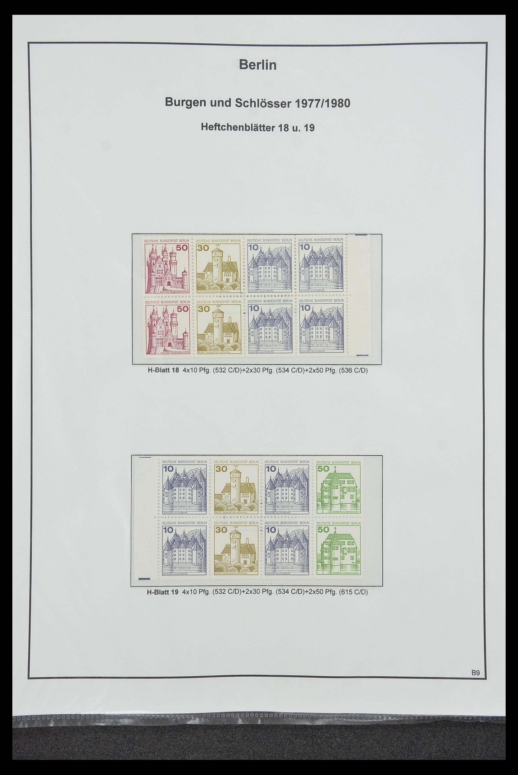 34200 211 - Stamp collection 34200 Germany combinations 1910-1996.