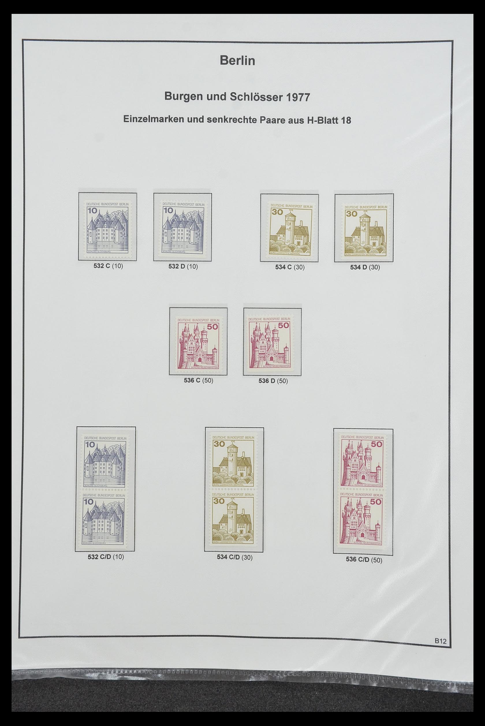 34200 214 - Stamp collection 34200 Germany combinations 1910-1996.
