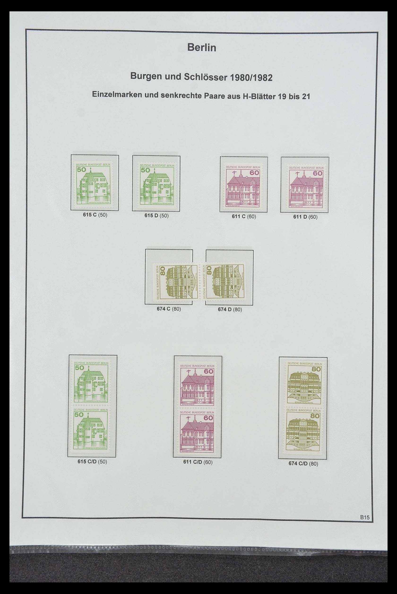 34200 217 - Stamp collection 34200 Germany combinations 1910-1996.