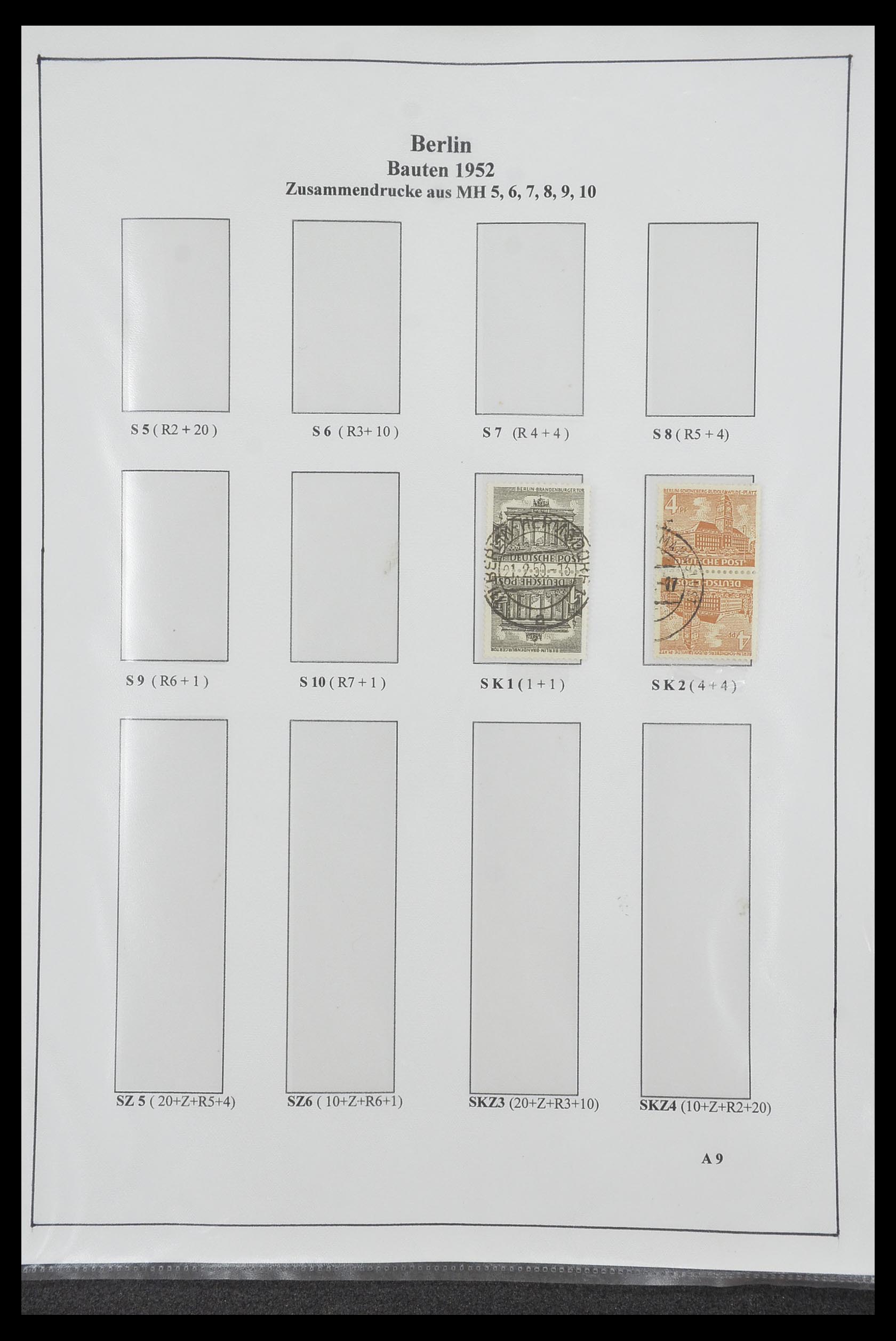 34200 227 - Postzegelverzameling 34200 Duitsland combinaties 1910-1996.