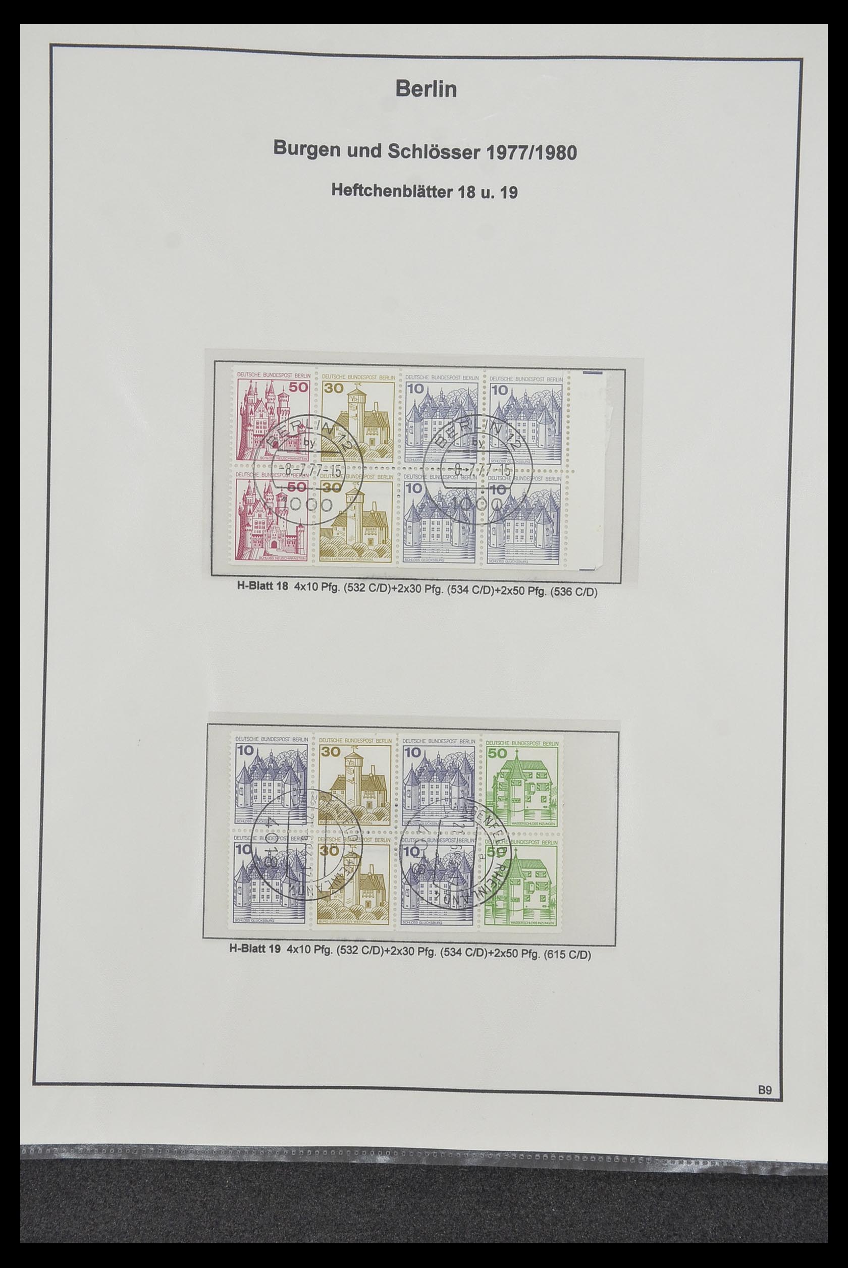 34200 236 - Stamp collection 34200 Germany combinations 1910-1996.