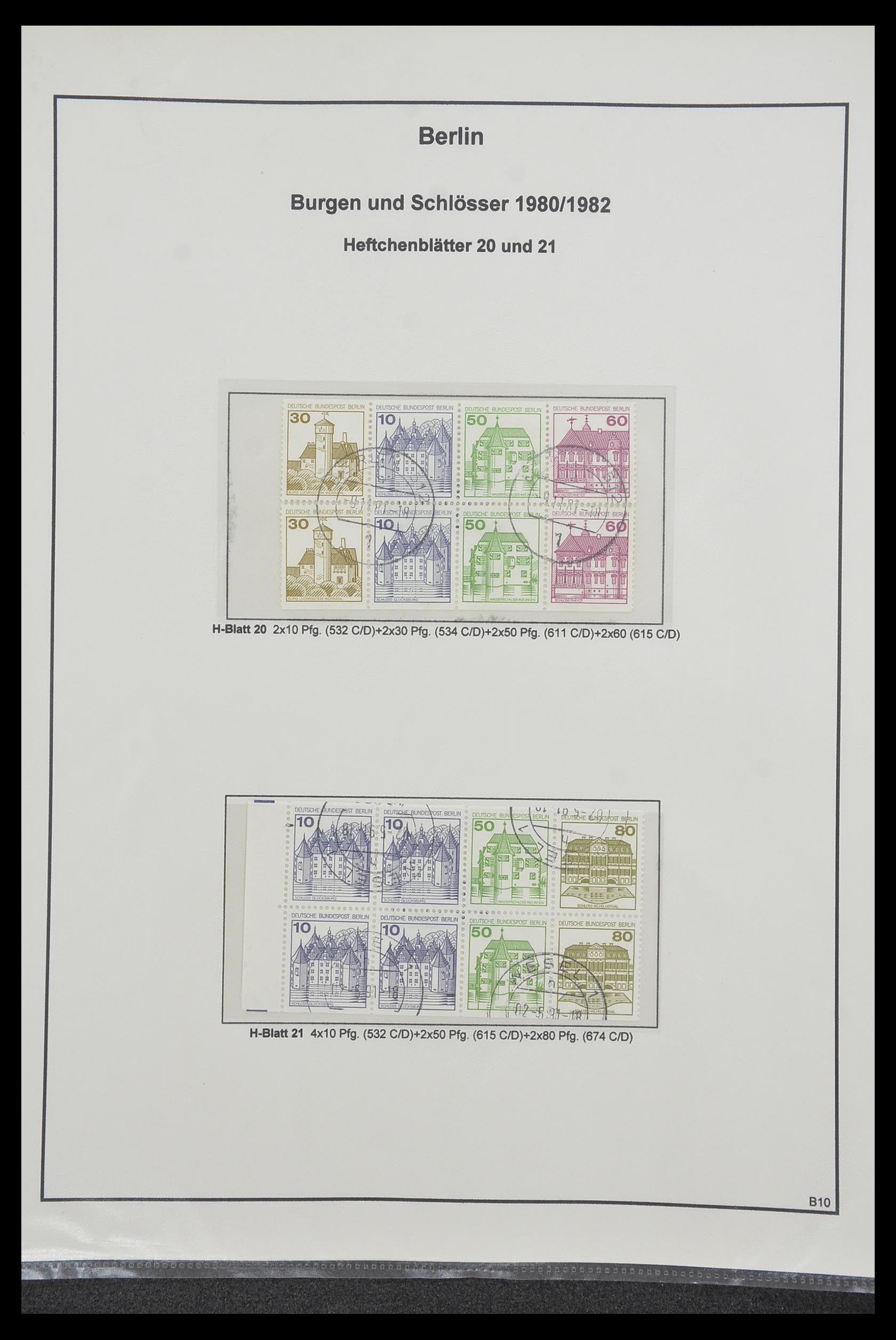 34200 237 - Postzegelverzameling 34200 Duitsland combinaties 1910-1996.