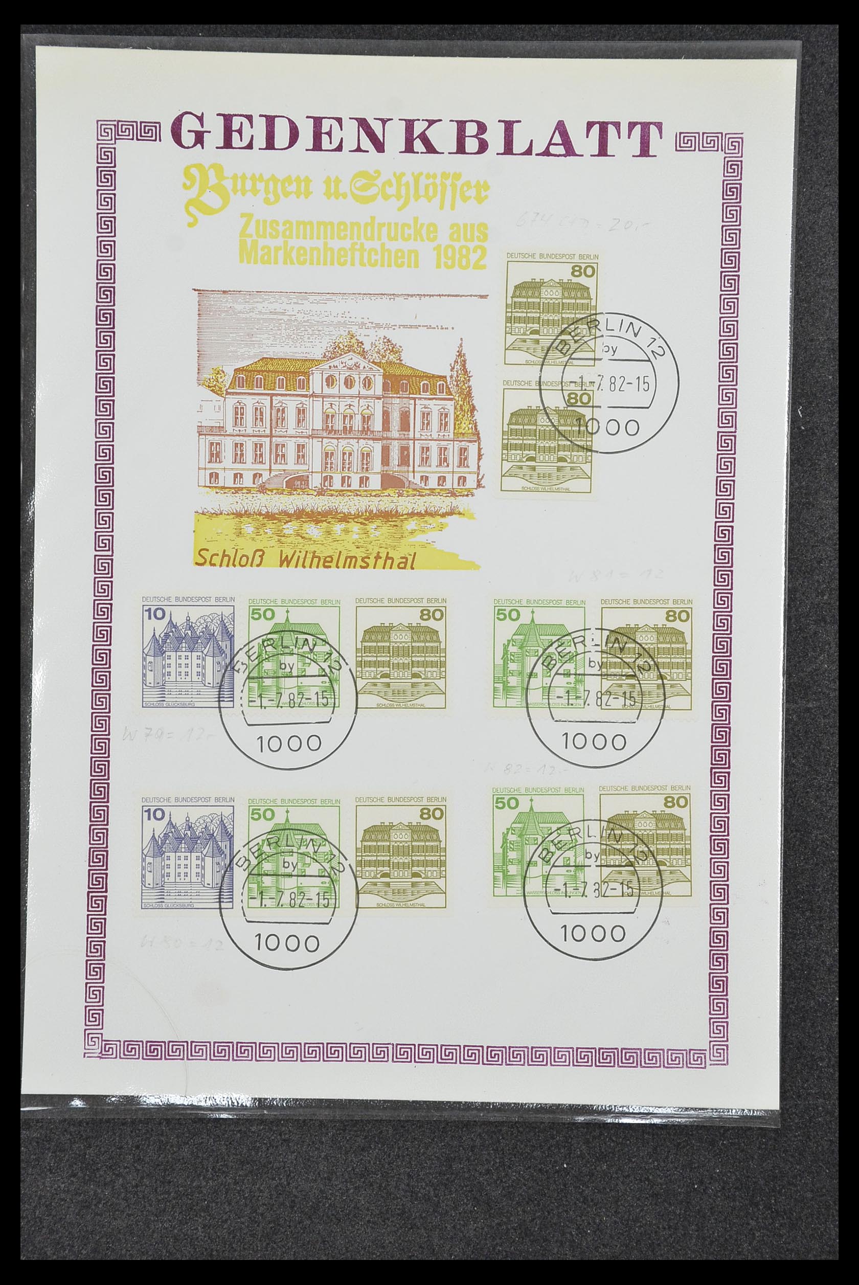 34200 245 - Stamp collection 34200 Germany combinations 1910-1996.