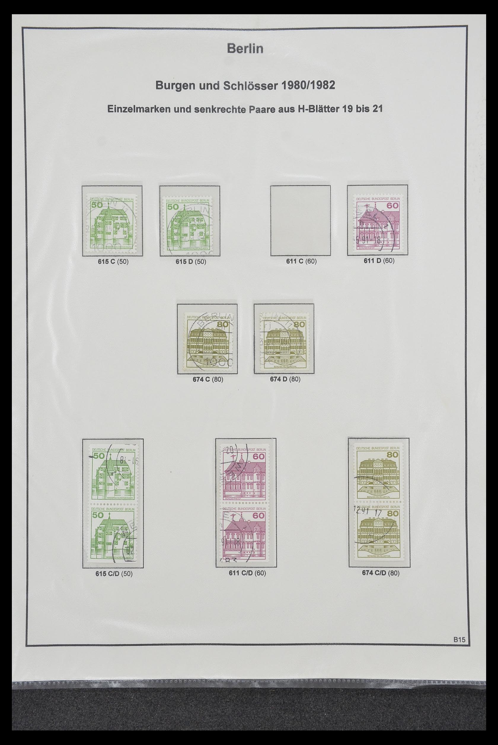 34200 246 - Stamp collection 34200 Germany combinations 1910-1996.