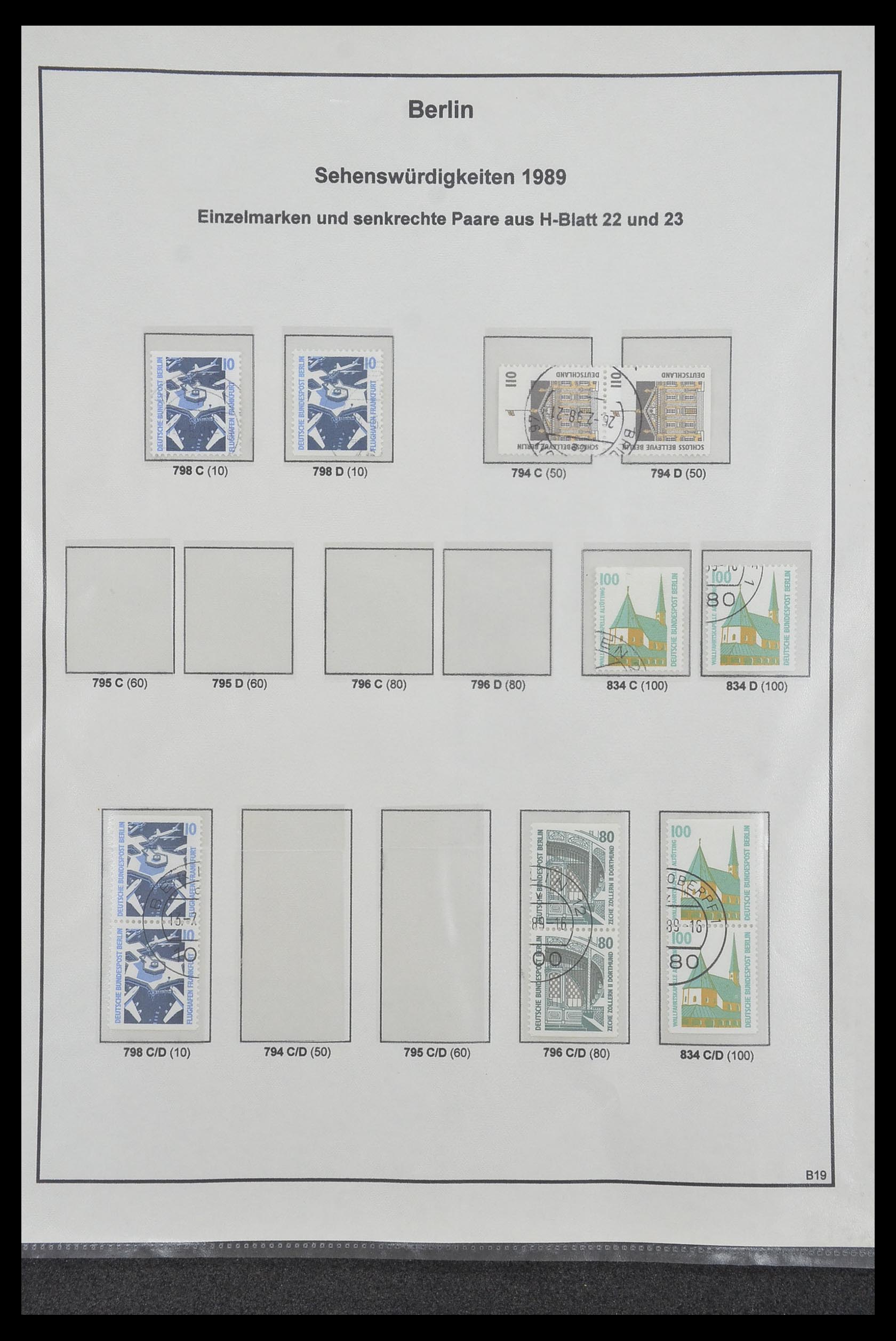 34200 250 - Postzegelverzameling 34200 Duitsland combinaties 1910-1996.