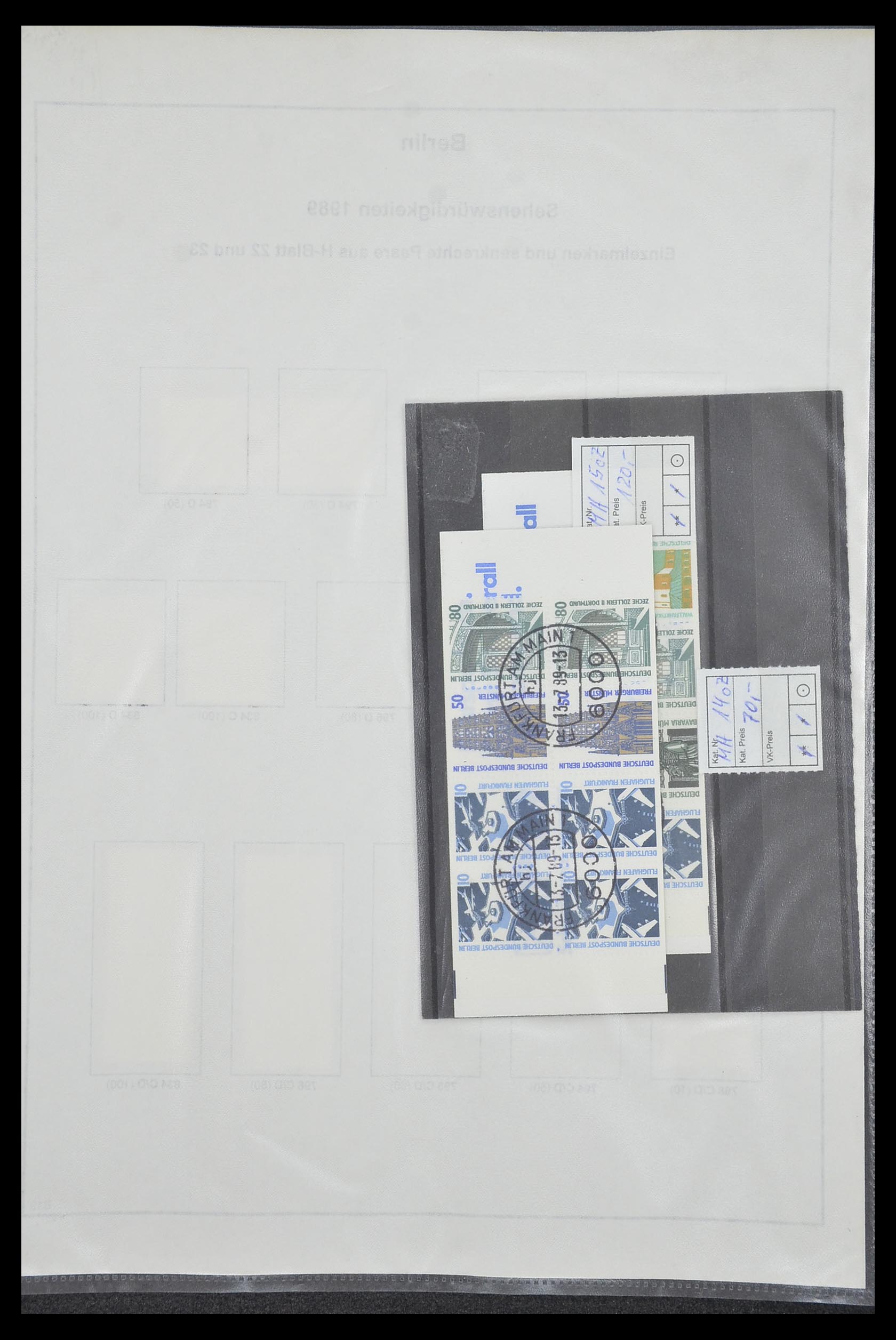 34200 251 - Postzegelverzameling 34200 Duitsland combinaties 1910-1996.