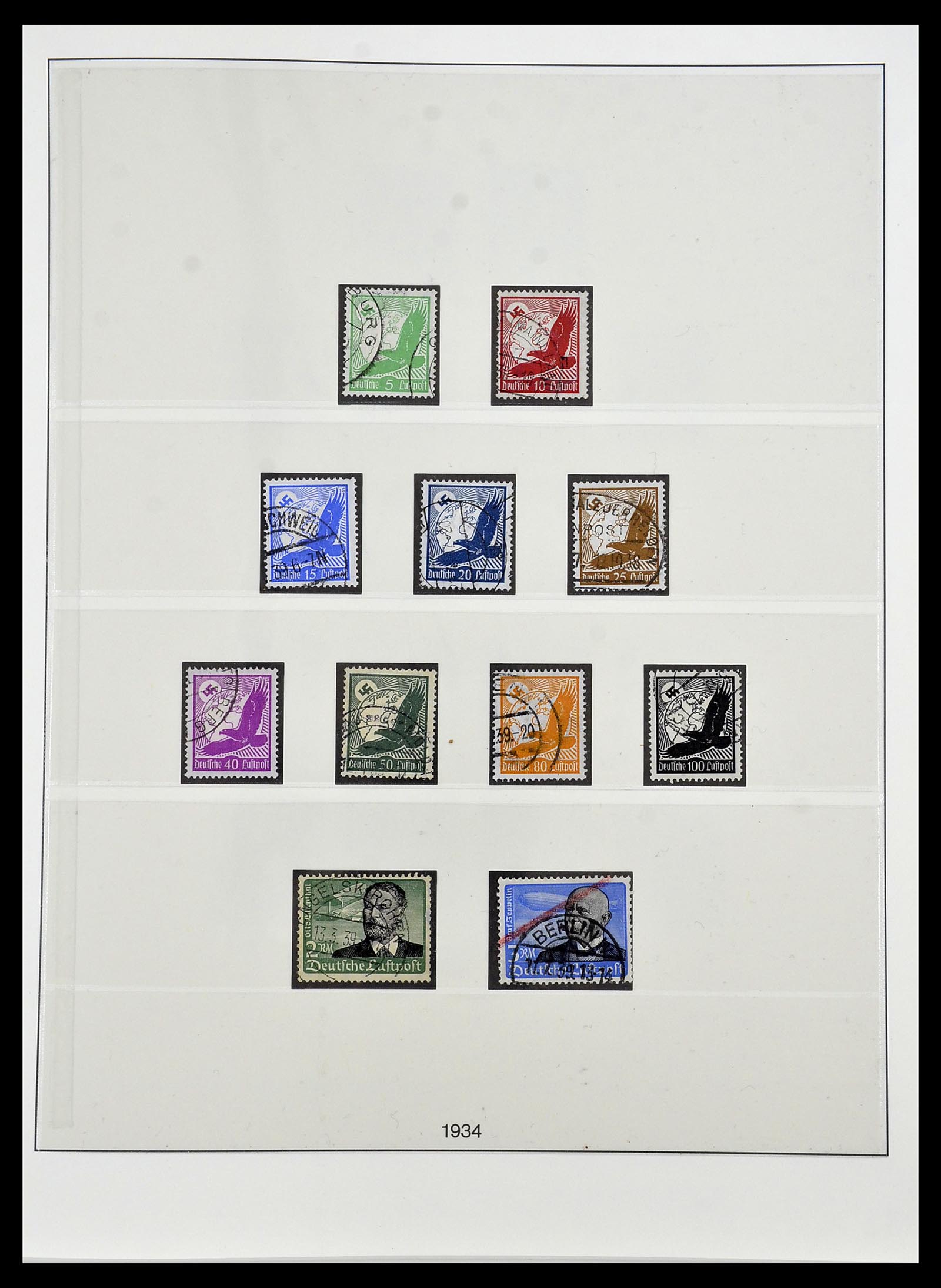 34201 005 - Stamp collection 34201 German Reich 1933-1945.