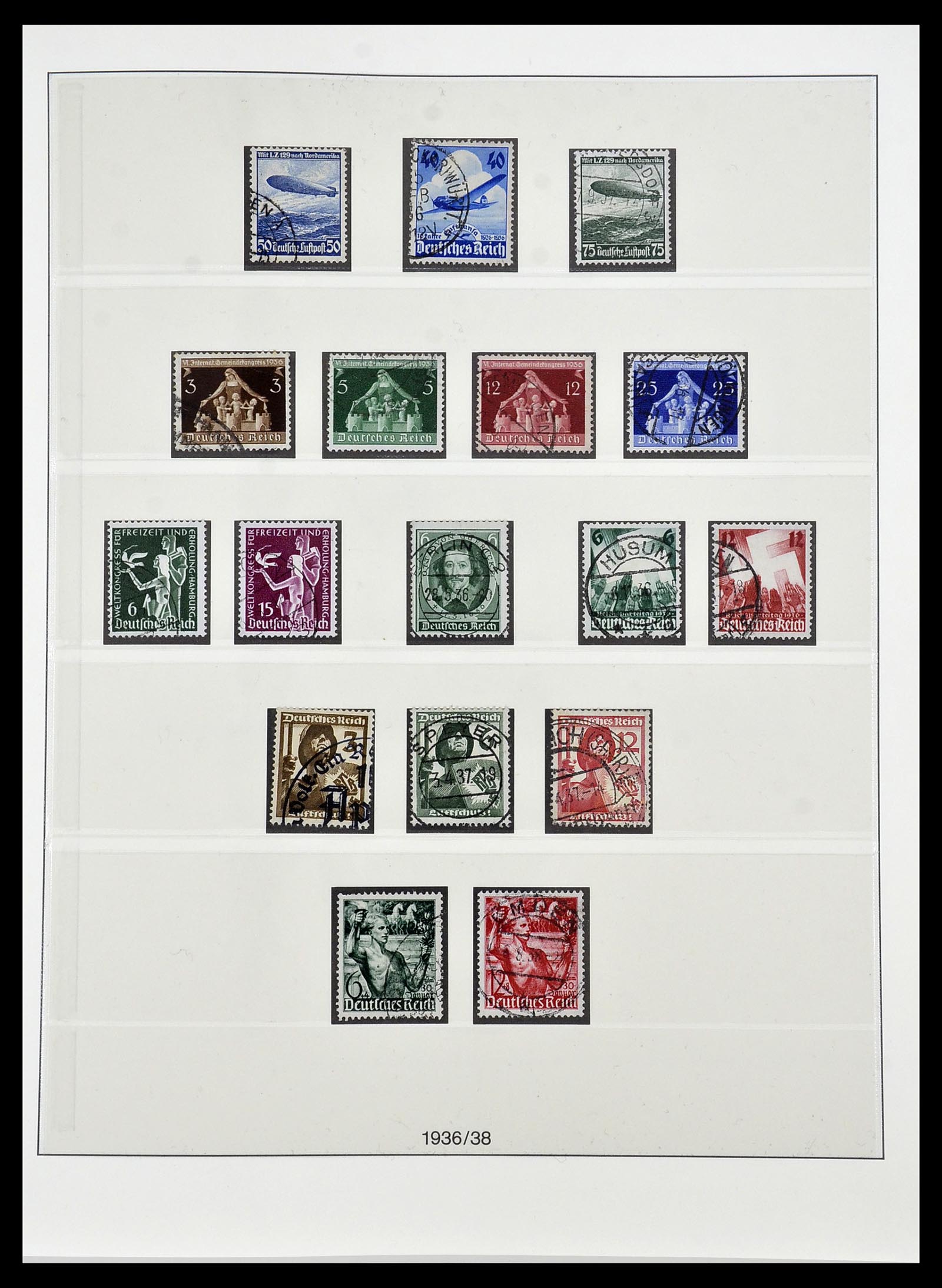 34201 011 - Stamp collection 34201 German Reich 1933-1945.