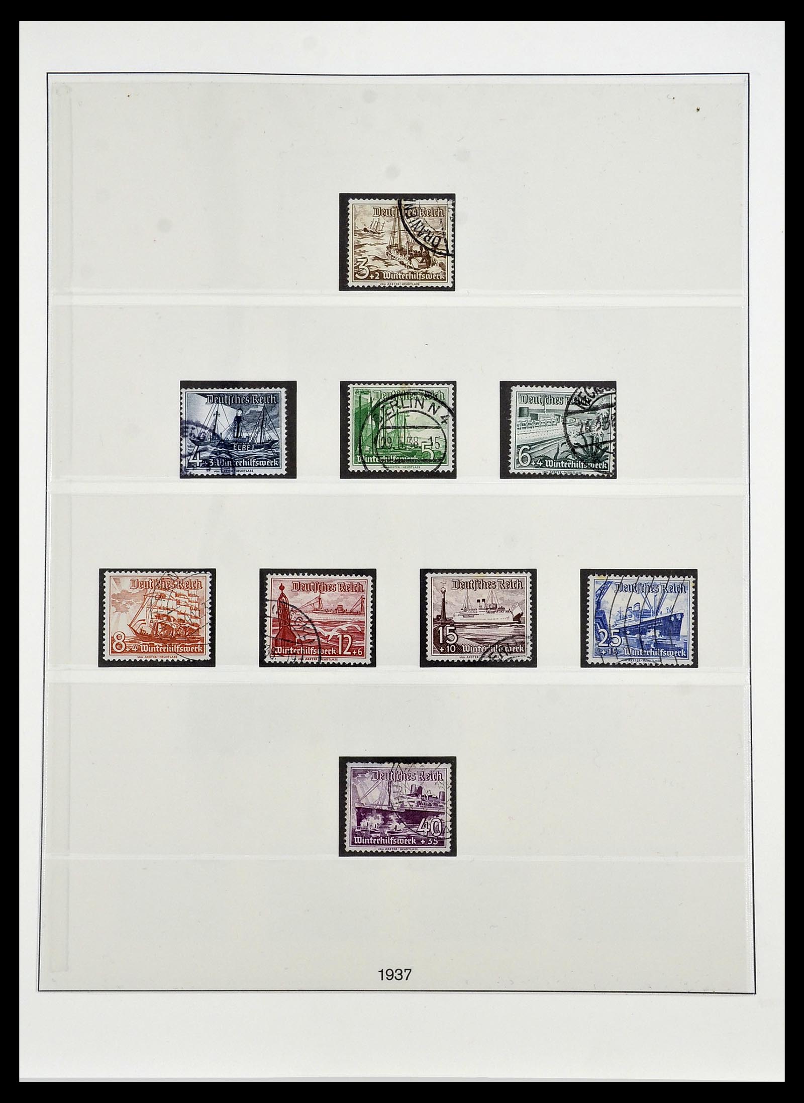 34201 016 - Postzegelverzameling 34201 Duitse Rijk 1933-1945.