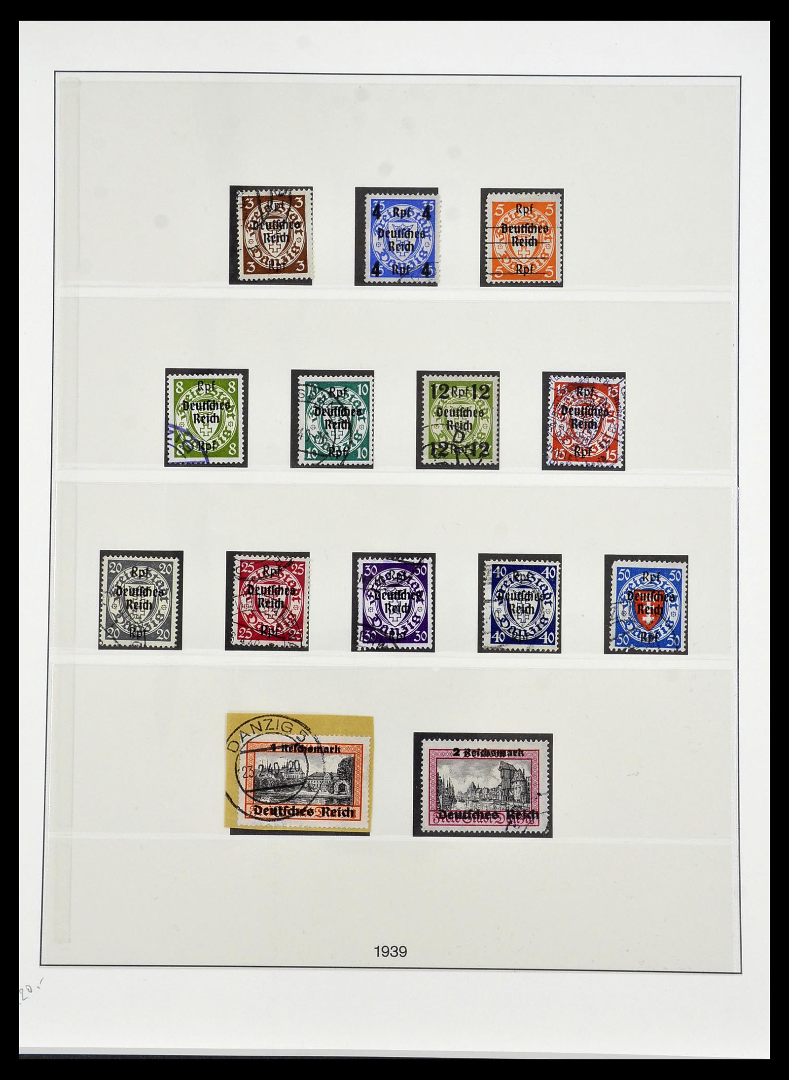34201 021 - Stamp collection 34201 German Reich 1933-1945.