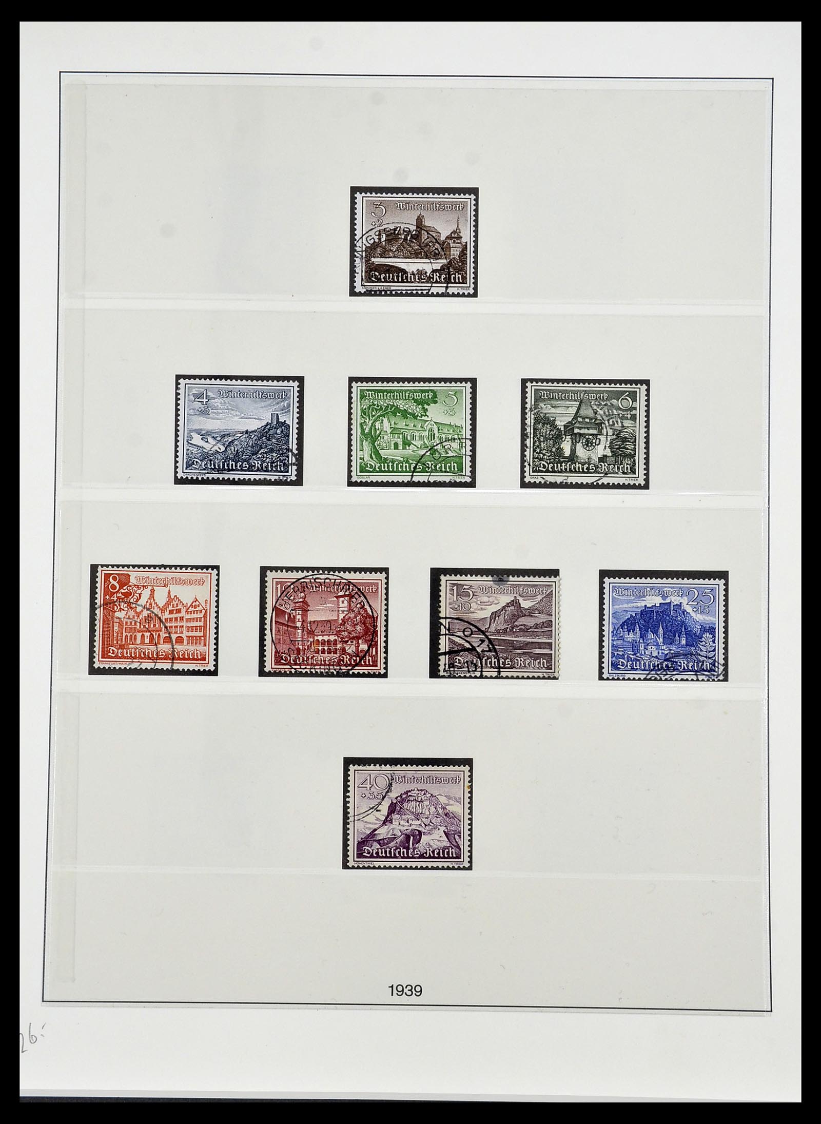 34201 022 - Postzegelverzameling 34201 Duitse Rijk 1933-1945.