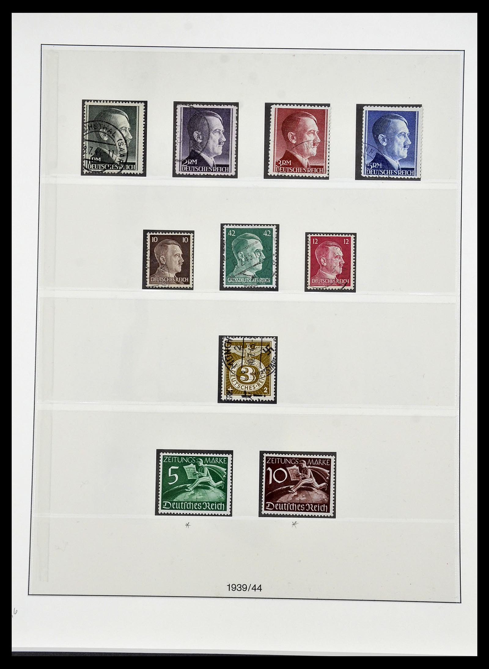 34201 028 - Stamp collection 34201 German Reich 1933-1945.