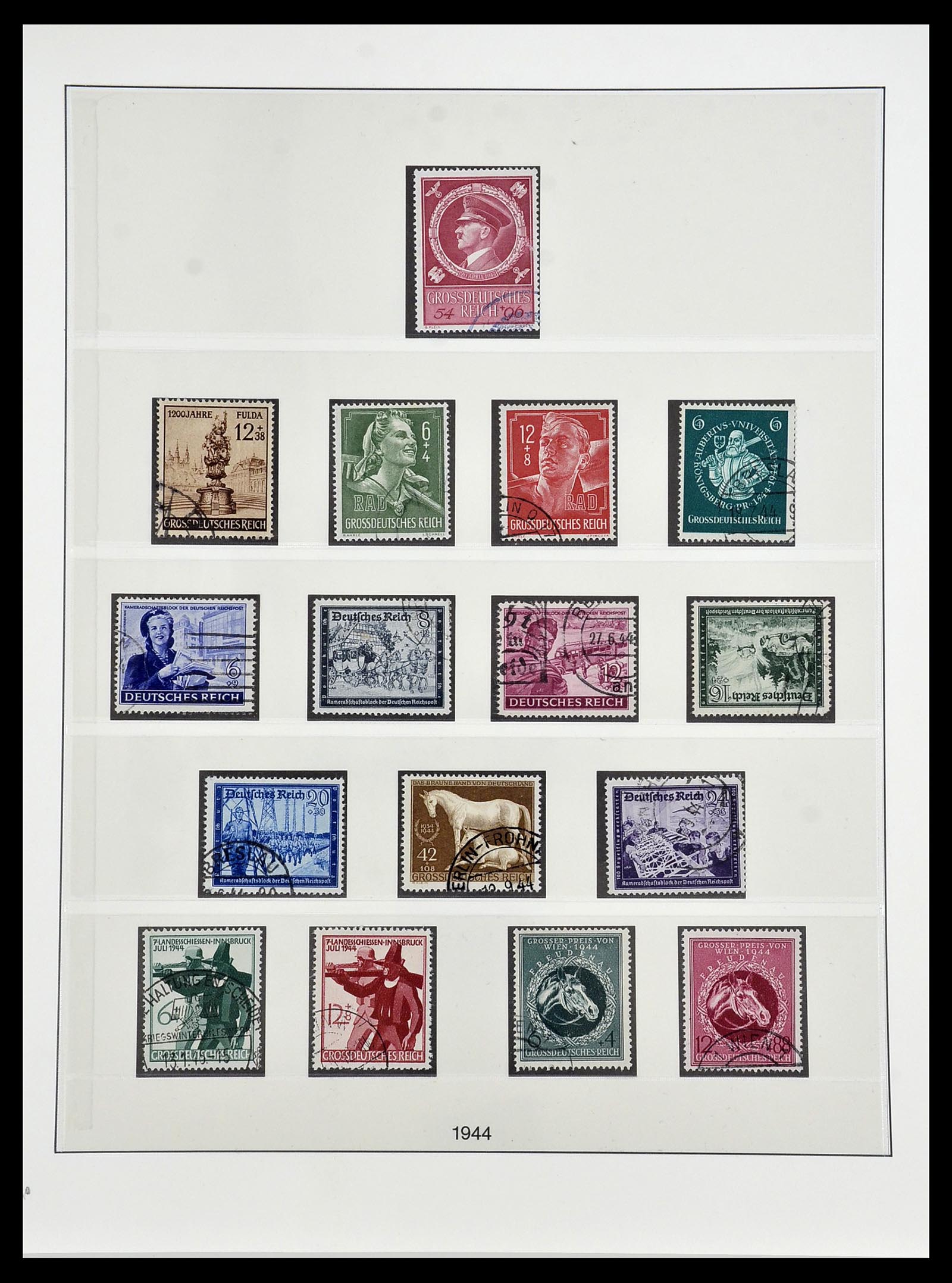 34201 034 - Stamp collection 34201 German Reich 1933-1945.