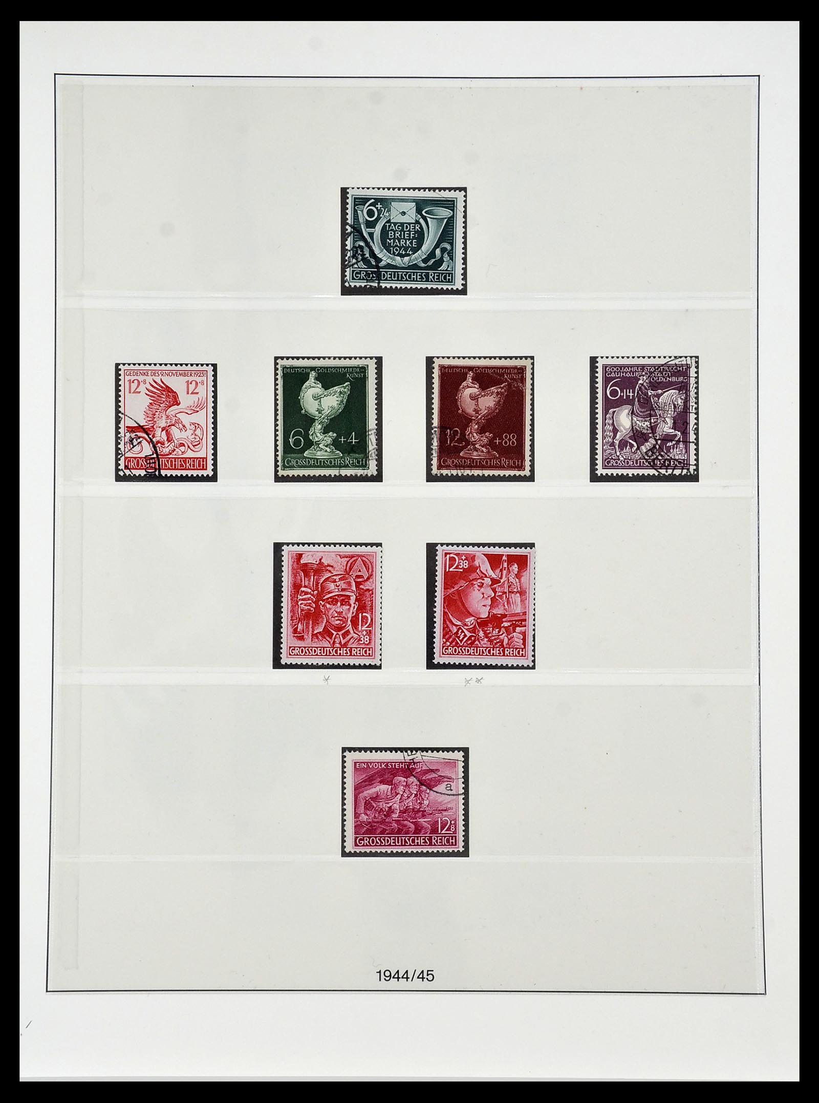 34201 035 - Stamp collection 34201 German Reich 1933-1945.