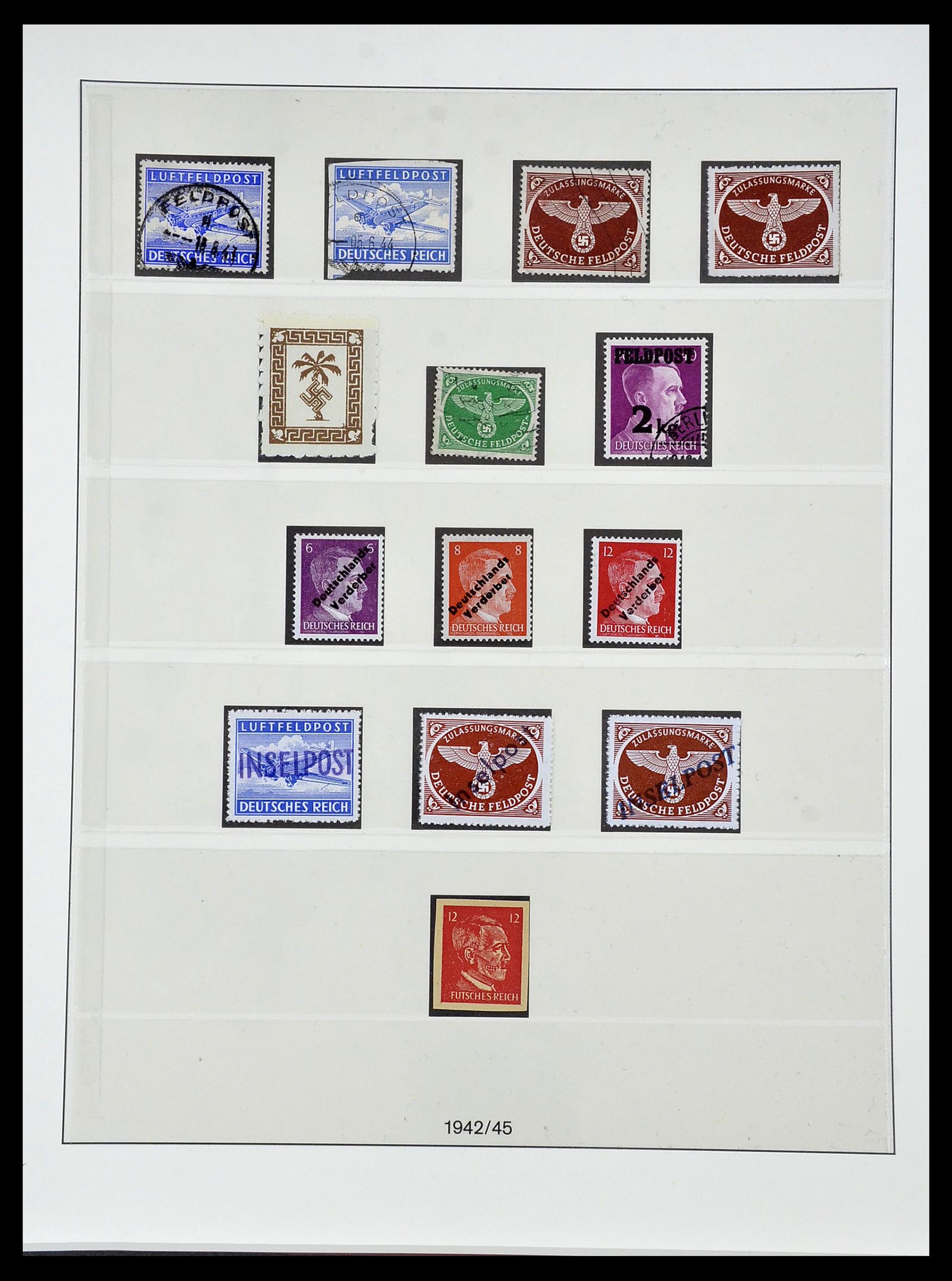 34201 038 - Postzegelverzameling 34201 Duitse Rijk 1933-1945.