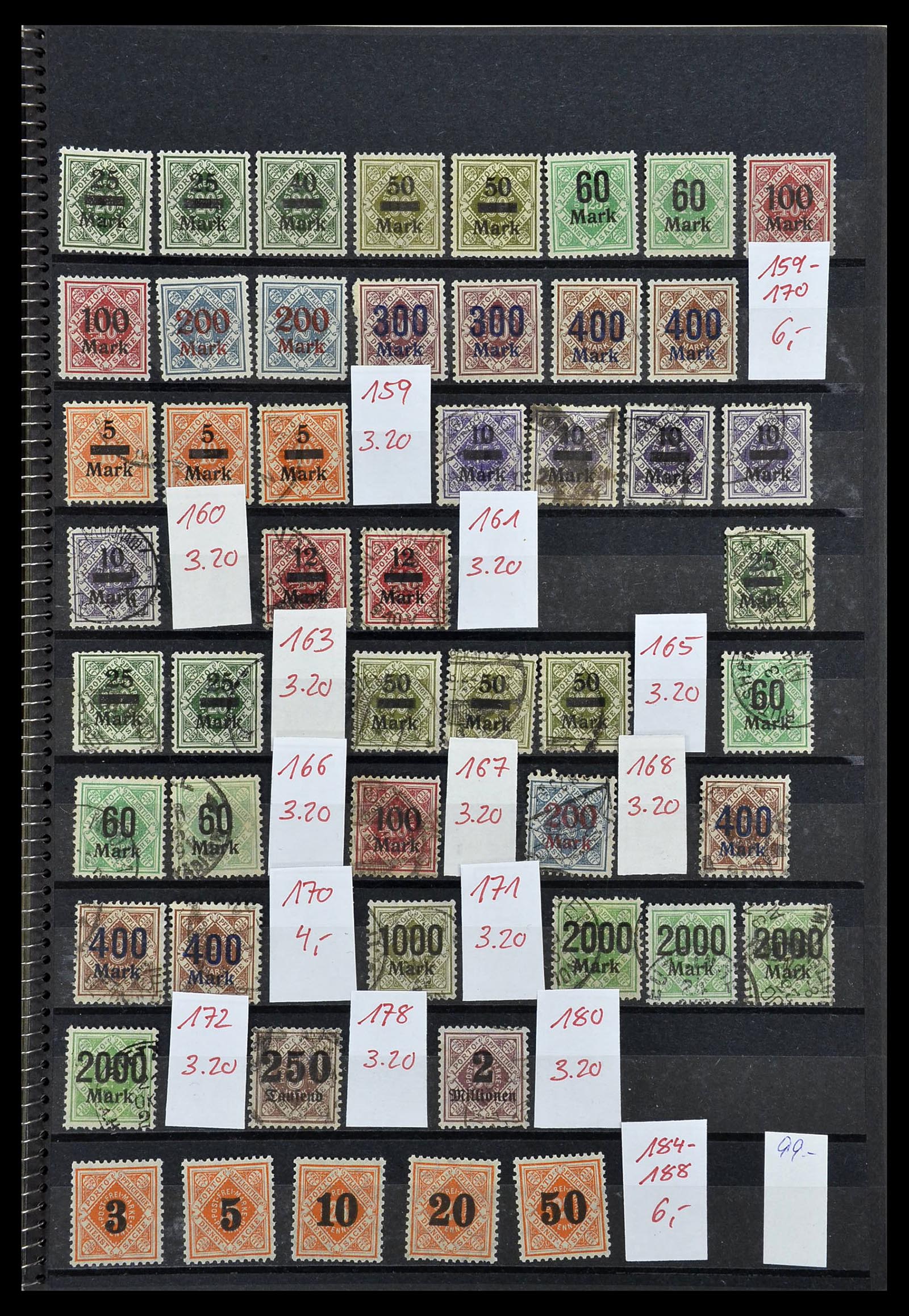 34202 006 - Postzegelverzameling 34202 Oud Duitse Staten 1851-1920.