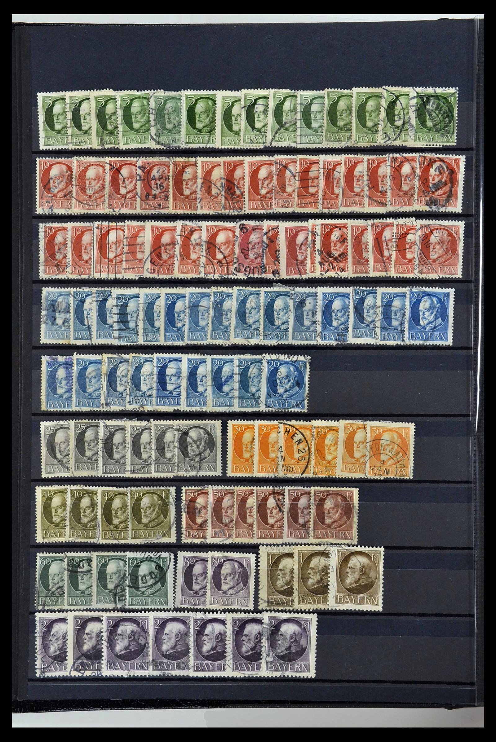 34202 020 - Postzegelverzameling 34202 Oud Duitse Staten 1851-1920.