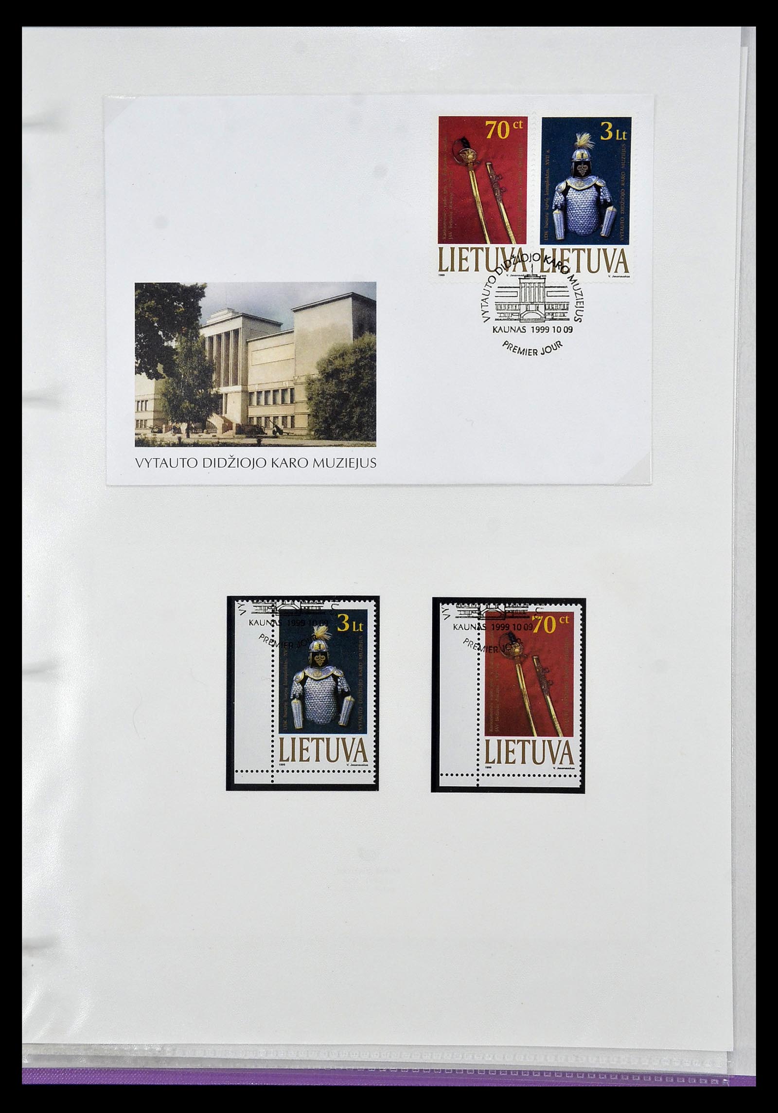 34203 001 - Postzegelverzameling 34203 Europa nieuwtjes t/m 2010.