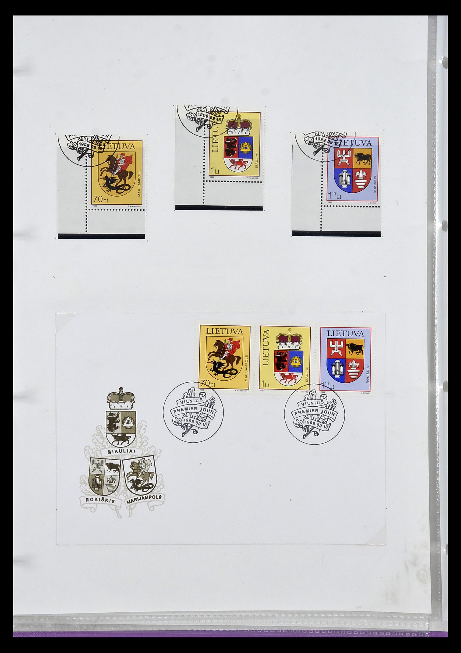 34203 002 - Postzegelverzameling 34203 Europa nieuwtjes t/m 2010.