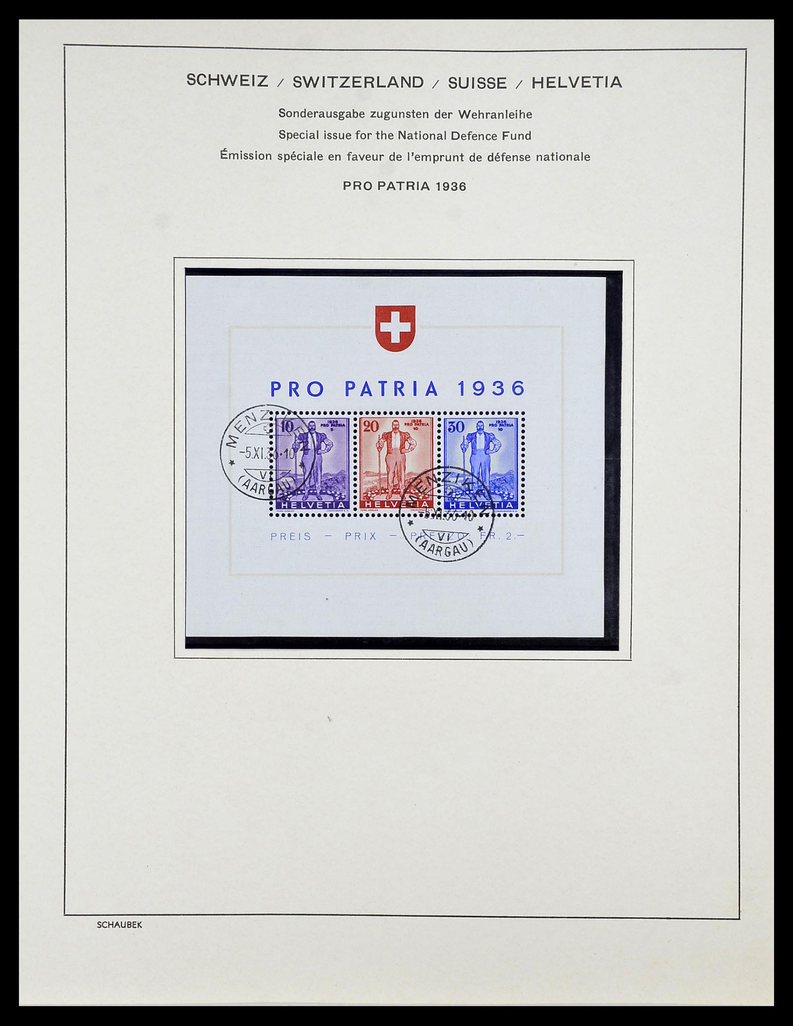 34204 028 - Stamp collection 34204 Switzerland 1862-2001.