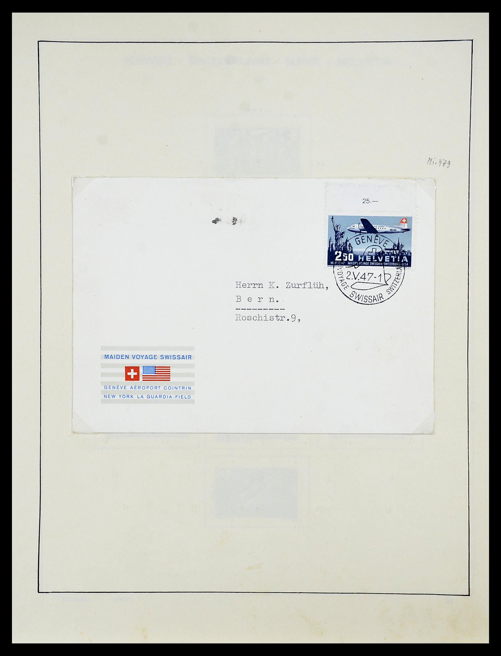 34204 044 - Postzegelverzameling 34204 Zwitserland 1862-2001.