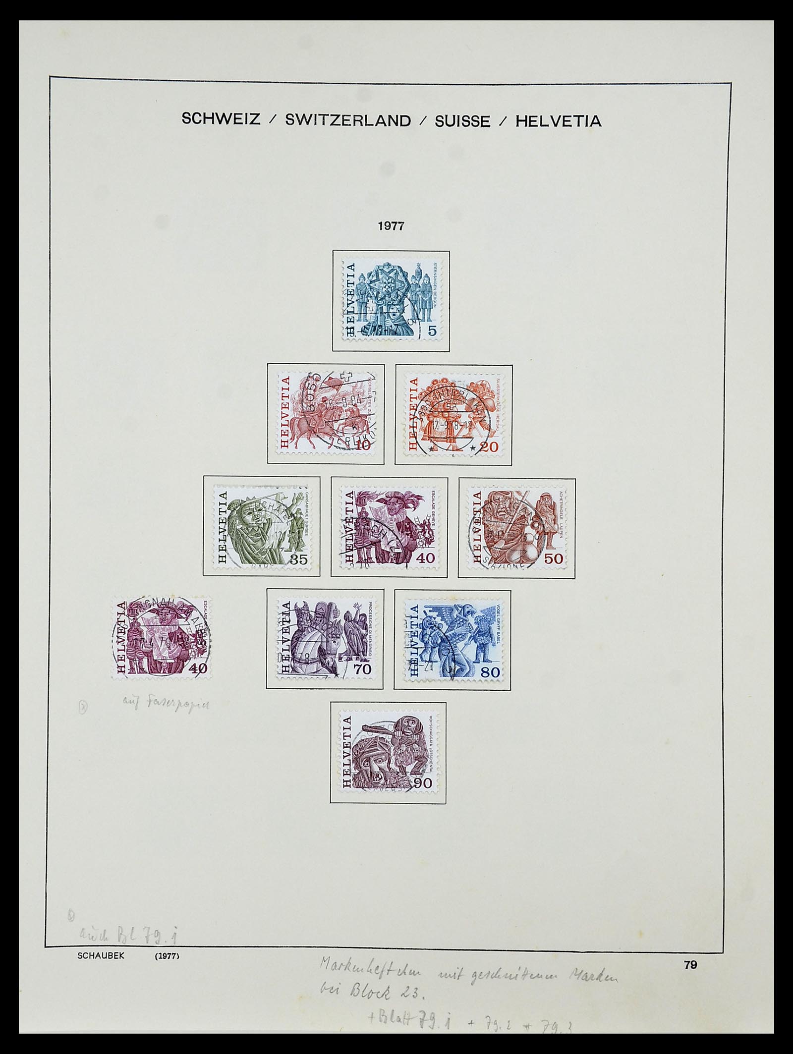 34204 095 - Postzegelverzameling 34204 Zwitserland 1862-2001.