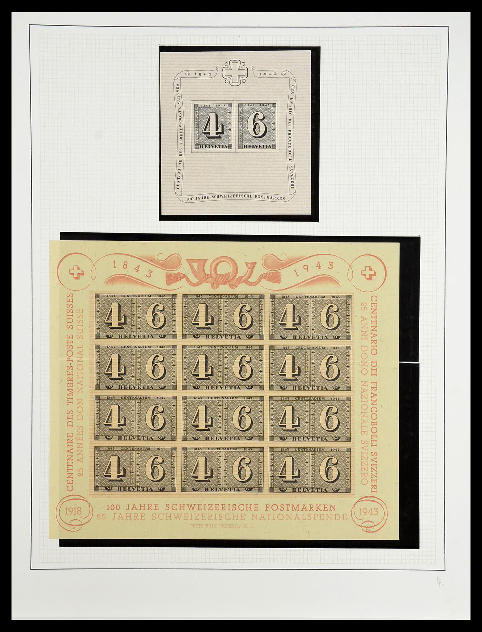34204 245 - Postzegelverzameling 34204 Zwitserland 1862-2001.